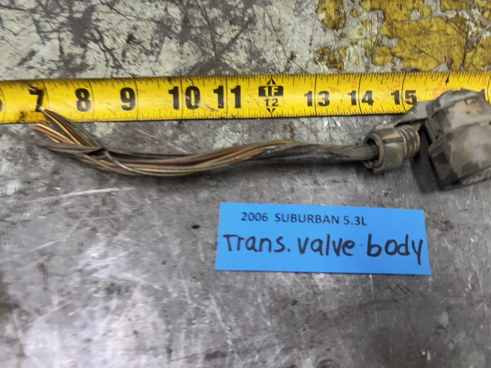 03-06 GM Truck 5.3L Transmission Valve Body Wiring Connector image 3