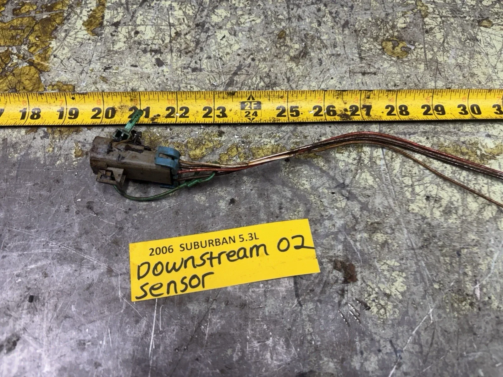 03-06 GM Truck 5.3L Downstream Oxygen Sensor Wiring Connector image 2