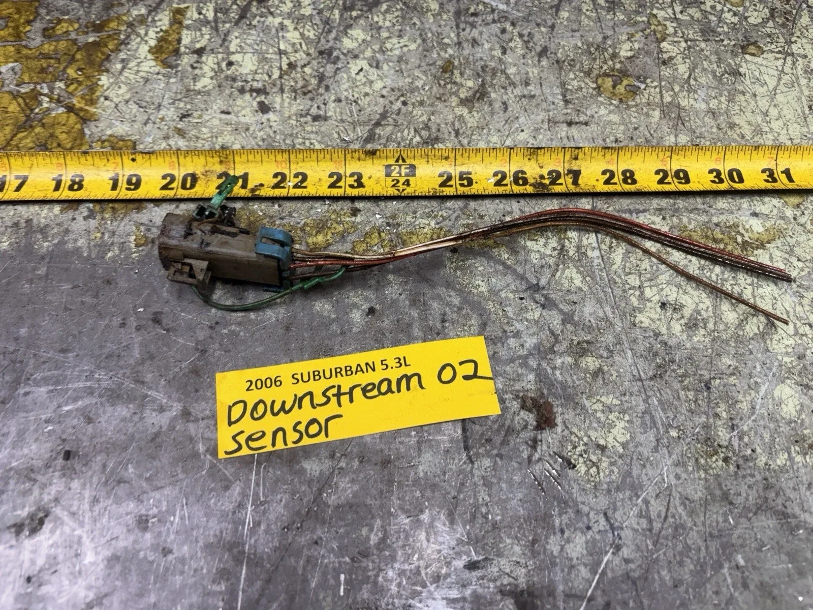 03-06 GM Truck 5.3L Downstream Oxygen Sensor Wiring Connector