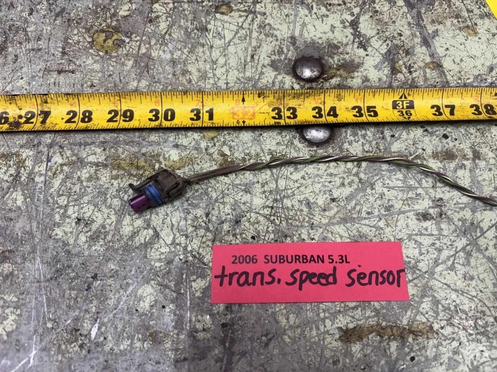 03-06 GM Truck 5.3L Transmission Speed Sensor Wiring Connector
