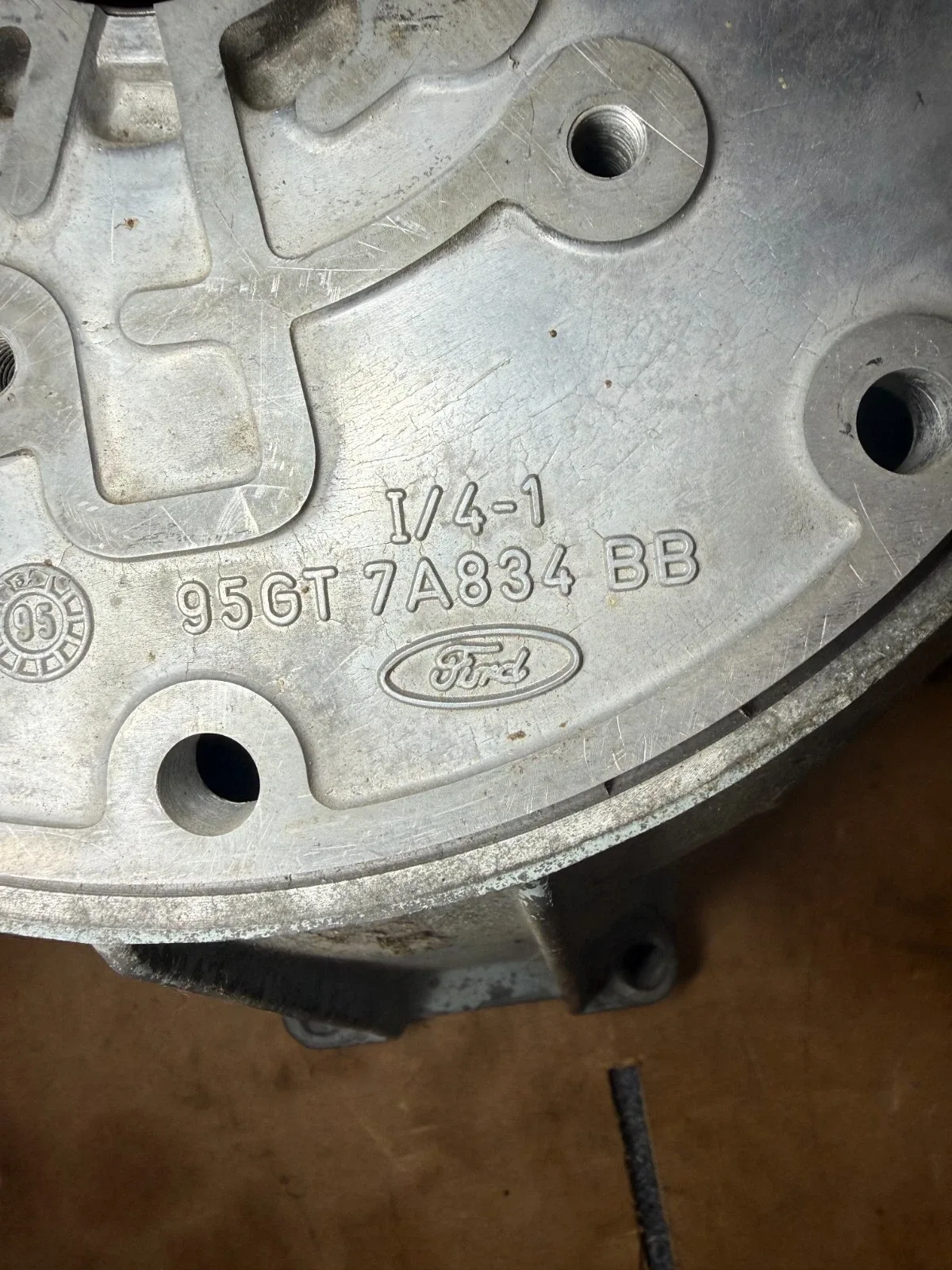 4R44E / 4R55E Bell Housing - 4.0L - 6 Bolt Pump - 2 Bolt Starter - 95GT-BB image 2