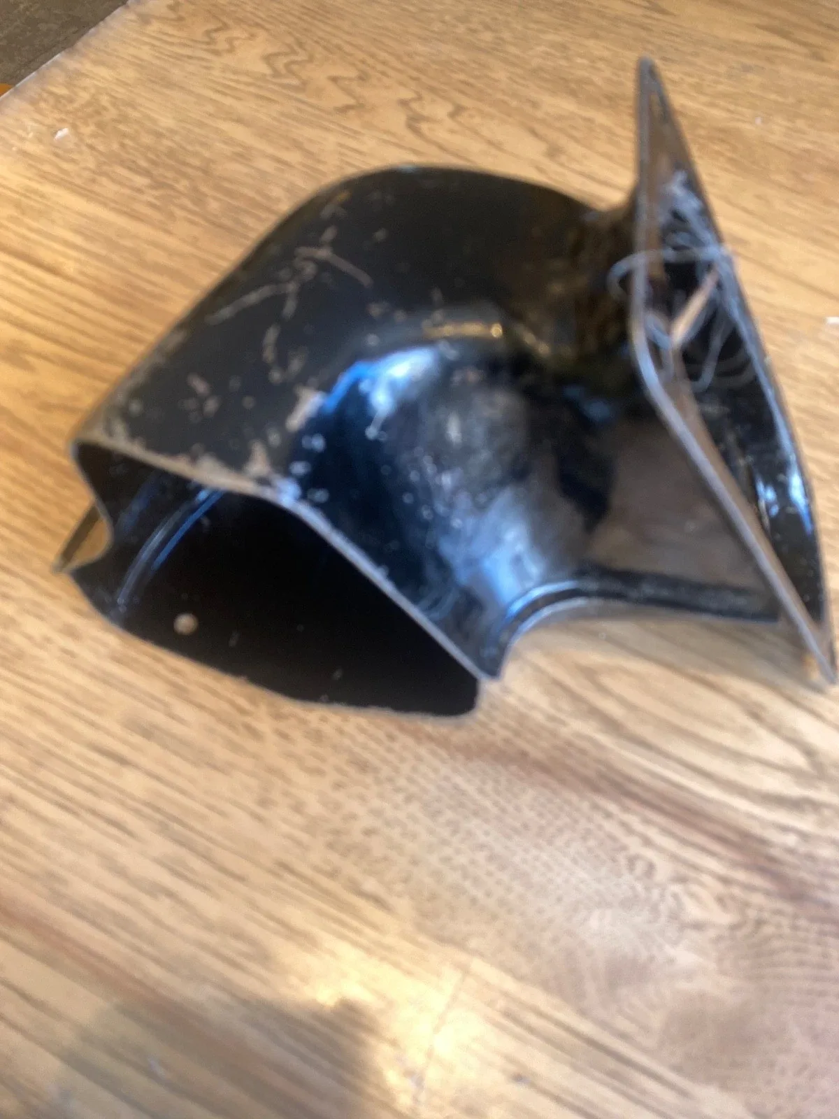 1953-54 Ford Air Cooled Bell Housing Ford-O-Matic  Air Duct assy AB 7990-A image 4