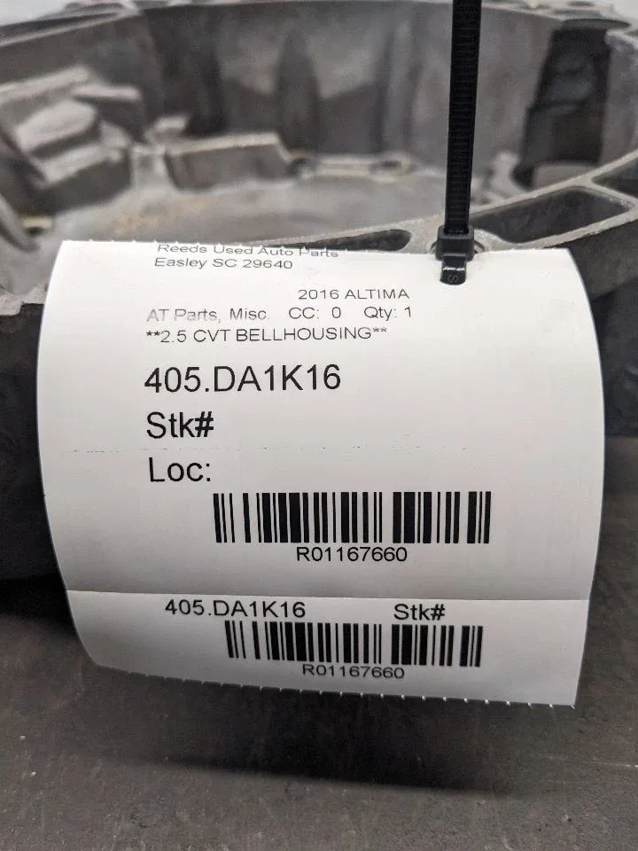 2014-2018 Nissan Altima 2.5L Automatic Transmission Bell Housing OEM 1167660 image 2