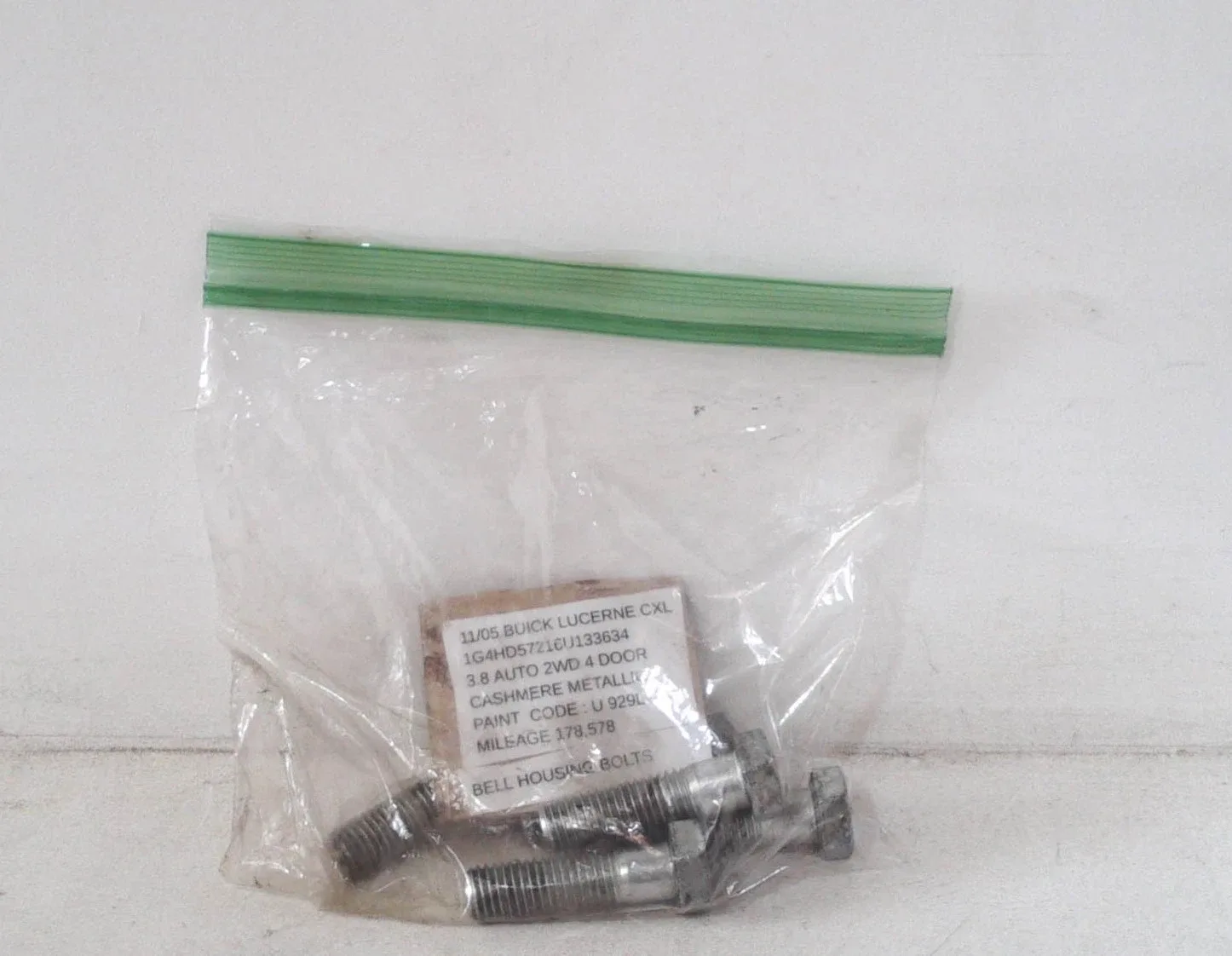 2006 Buick Lucerne Bell Housing Bolts OEM image 3