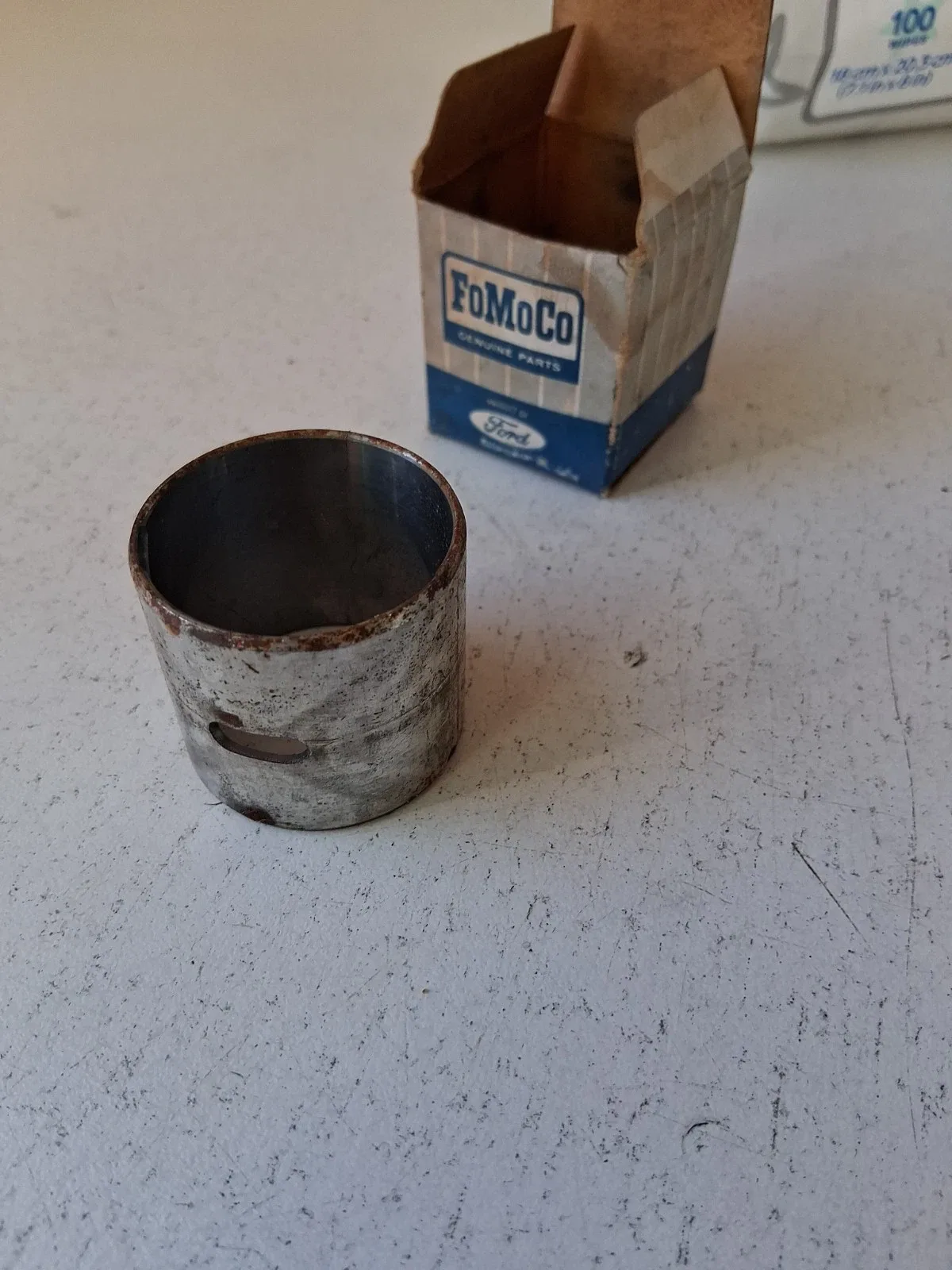 NOS OEM 1965-1966 Ford Transmission  housing Extension Bushing CODP-7A-034-034-B