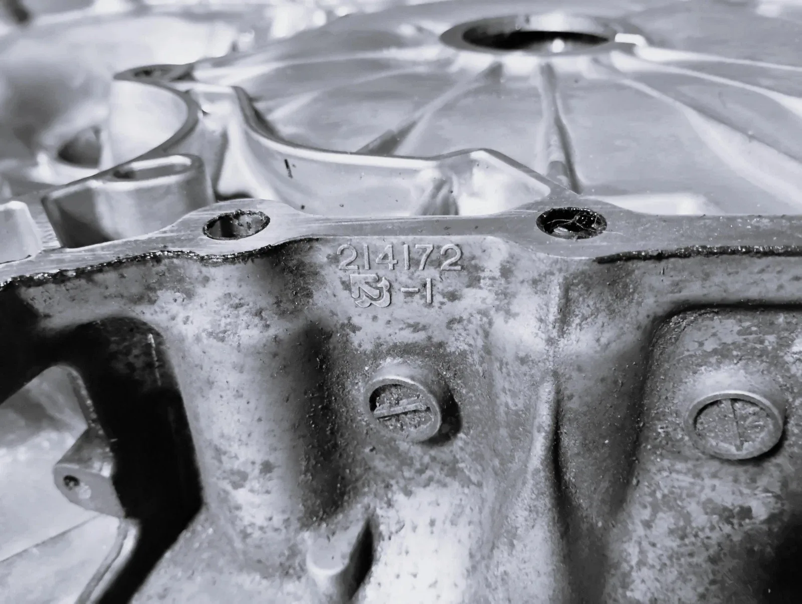 JF011E RE0F10A CVT Trans Bell Housing 2011-2015 Nissan Juke 1.6L AWD Cast 214172 image 3