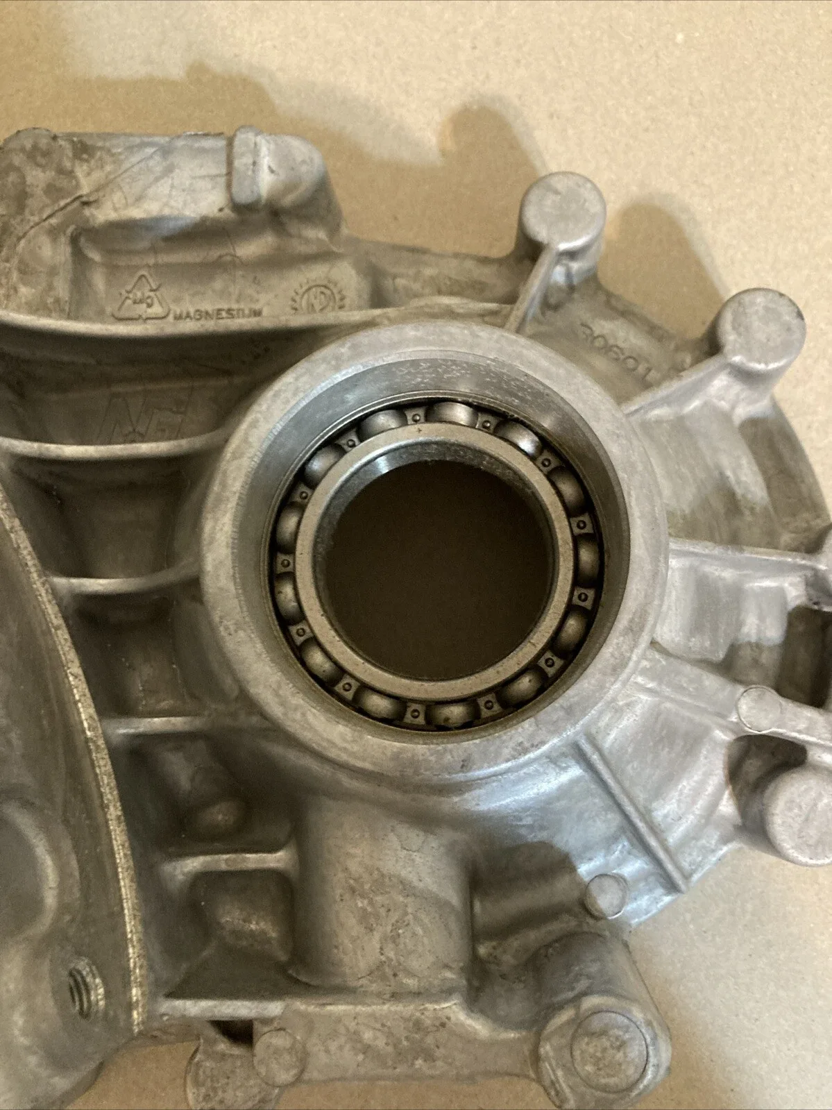 Original Equipment Front Case Casting # 30601 Electric Shift Uses Wide 24mm Bear image 4