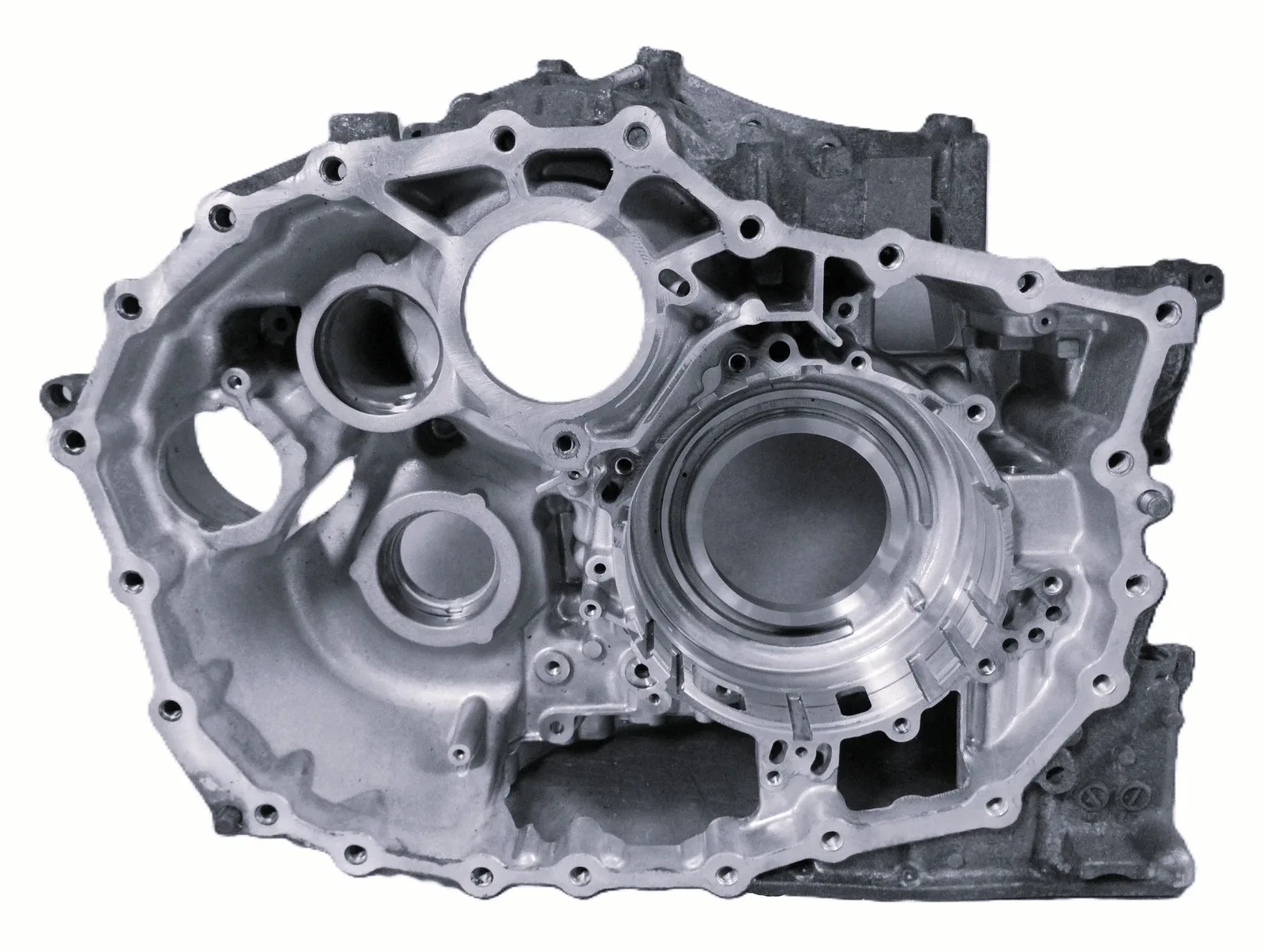 JF011E RE0F10A CVT Main Case Housing 2008-2010 AWD Nissan Rogue 2.5L Cast CTR image 2