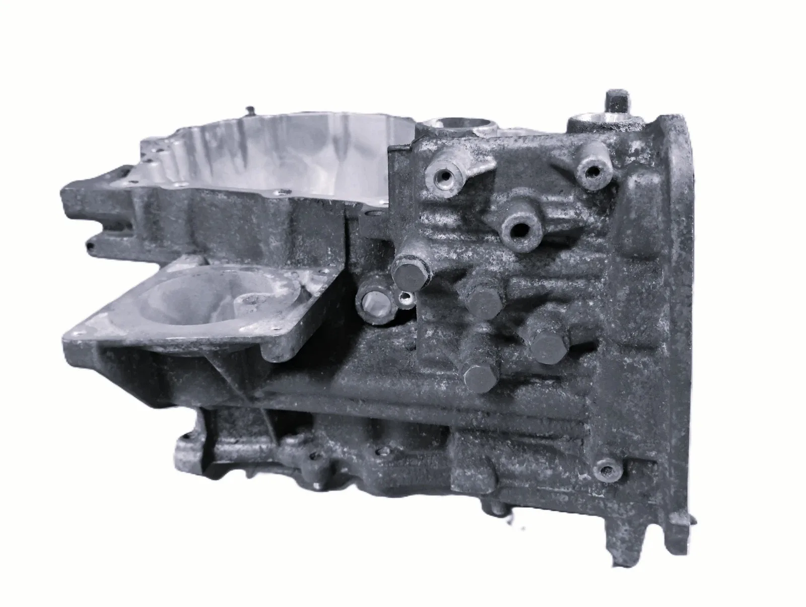 JF011E RE0F10A CVT Main Case Housing 2008-2010 AWD Nissan Rogue 2.5L Cast CTR image 3