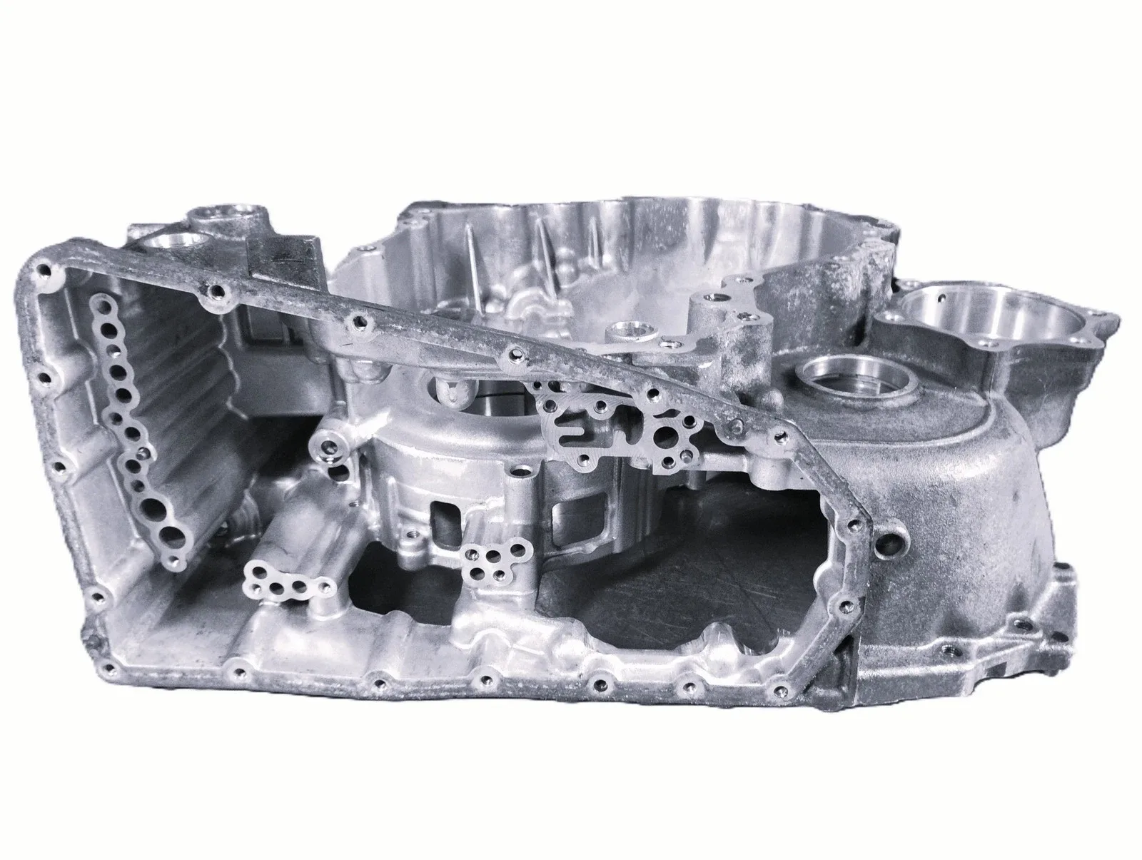 JF011E RE0F10A CVT Main Case Housing 2008-2010 AWD Nissan Rogue 2.5L Cast CTR image 4