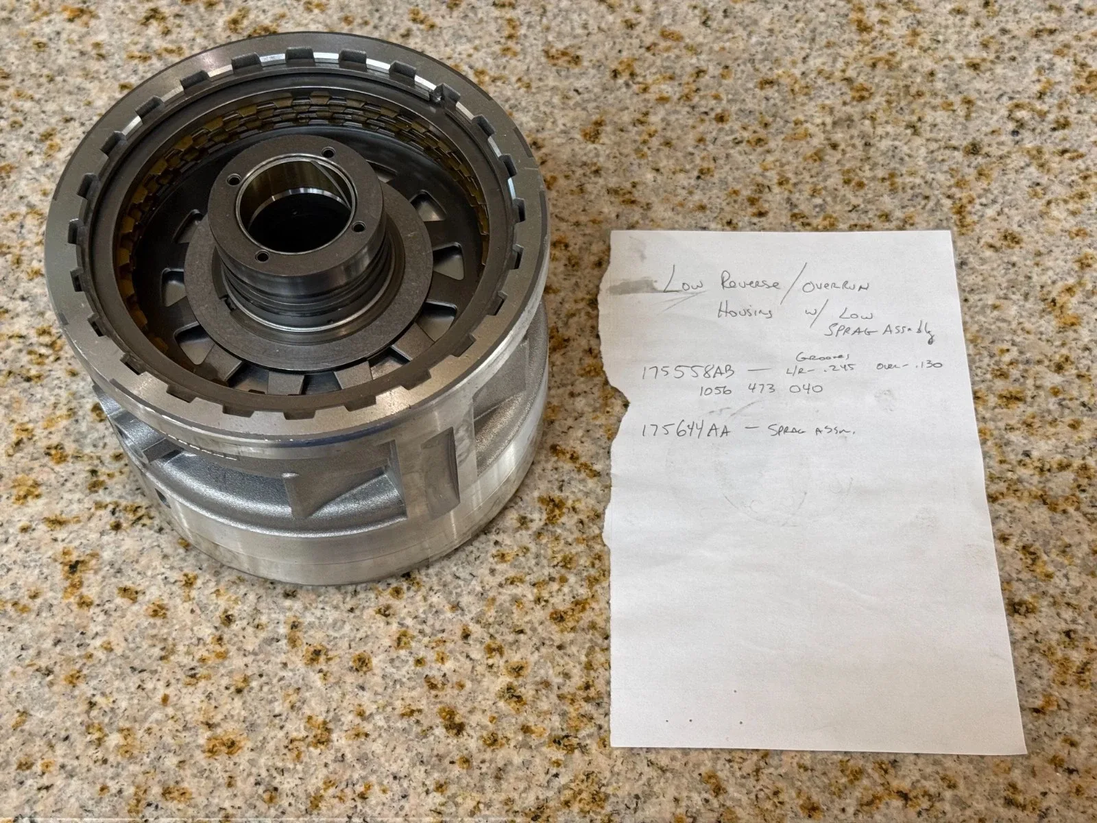 ZF5HP19FLA LOW REVERSE/OVERRUN HOUSING WITH LOW SPRAG STUECKEL #1060040053 image 2