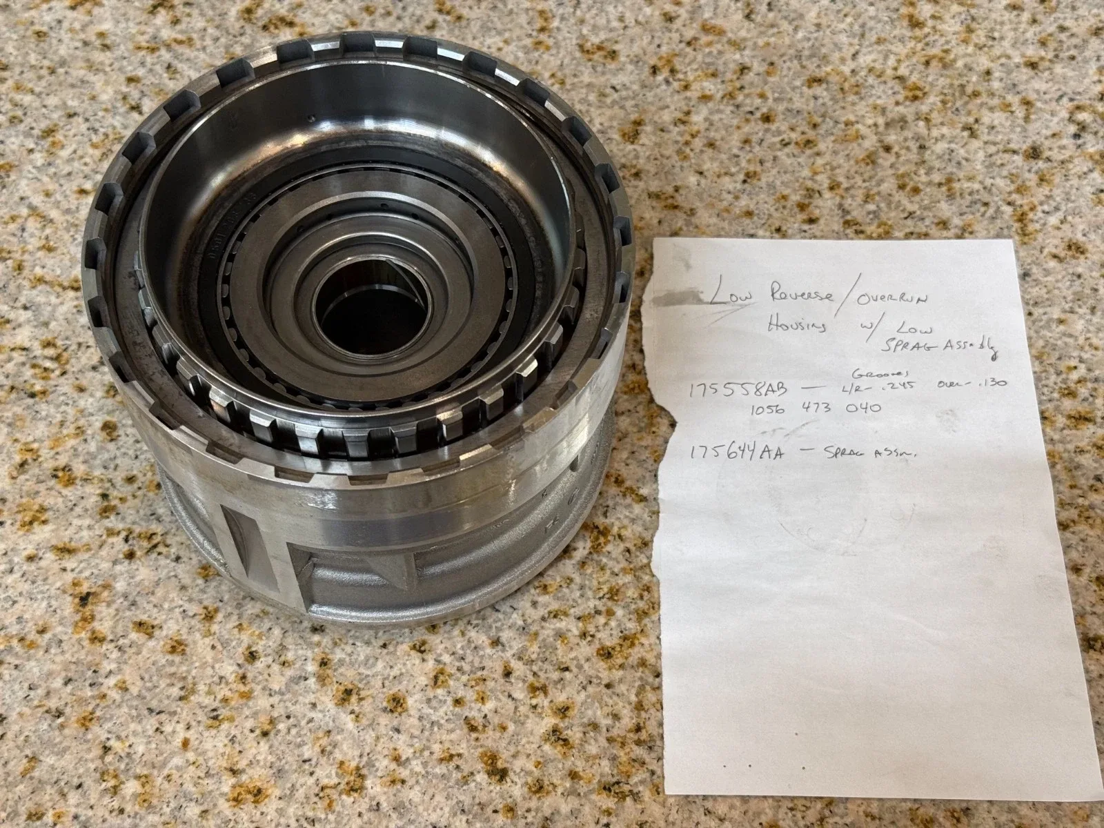 ZF5HP19FLA LOW REVERSE/OVERRUN HOUSING WITH LOW SPRAG STUECKEL #1060040053