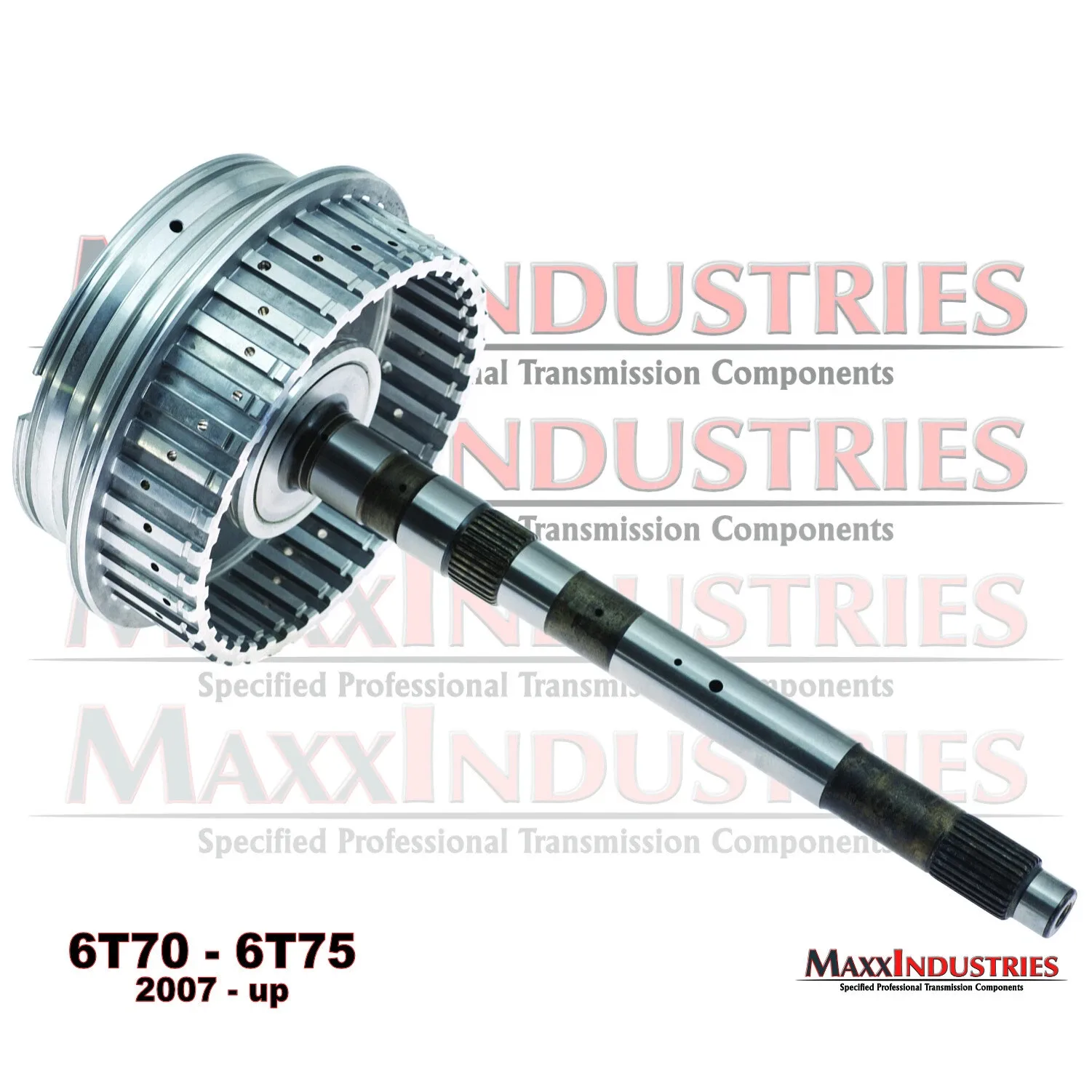 6T70 6T75 Transmission 4-5-6 Clutch Drum and Input Shaft NEW fits 2007-up image 2