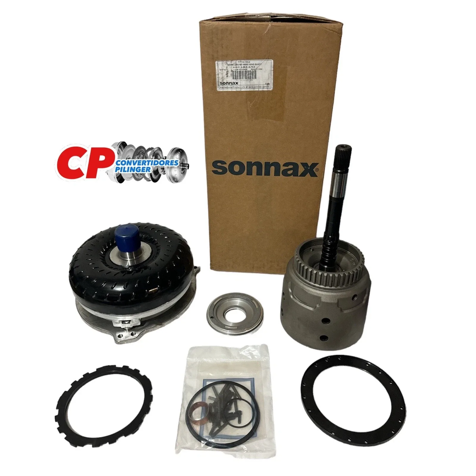 Sonnax Smart-Tech Input Housing Kit  & Torque Converter High-Performance 4L60E