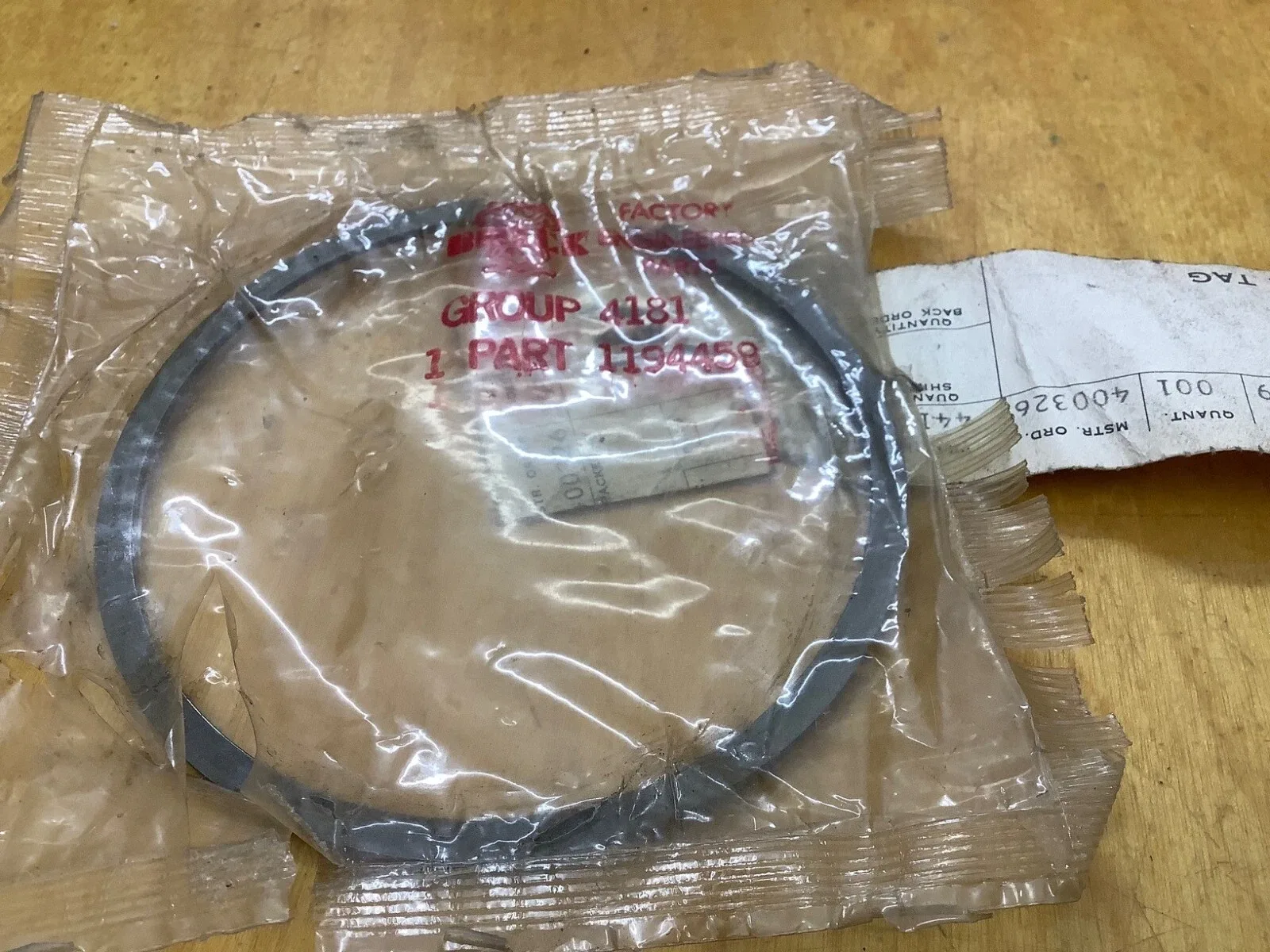 1961-63 BUICK MODELS 40,41 & 4300 COAST CLUTCH CYL TO HOUSING RING; GM# 1194459