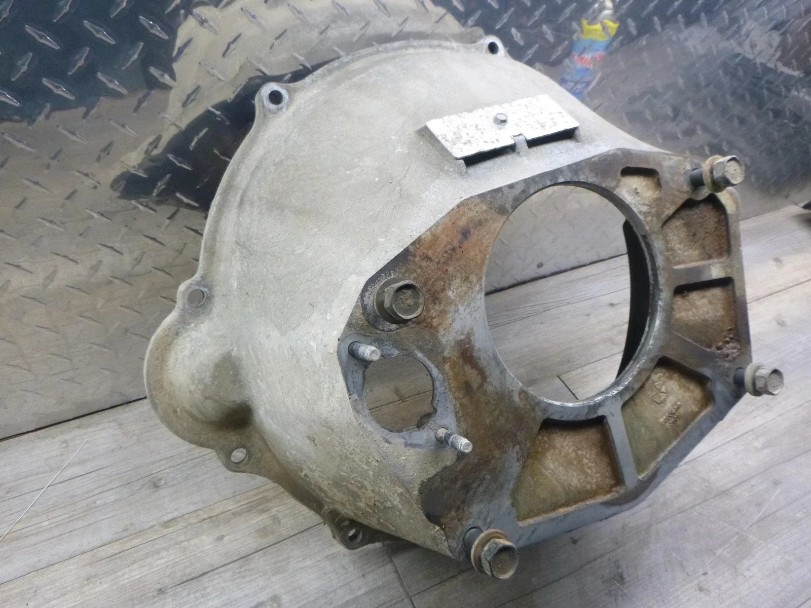 94-02 DODGE RAM CUMMINS 5.9 NV4500 BELL HOUSING 53006513 image 4