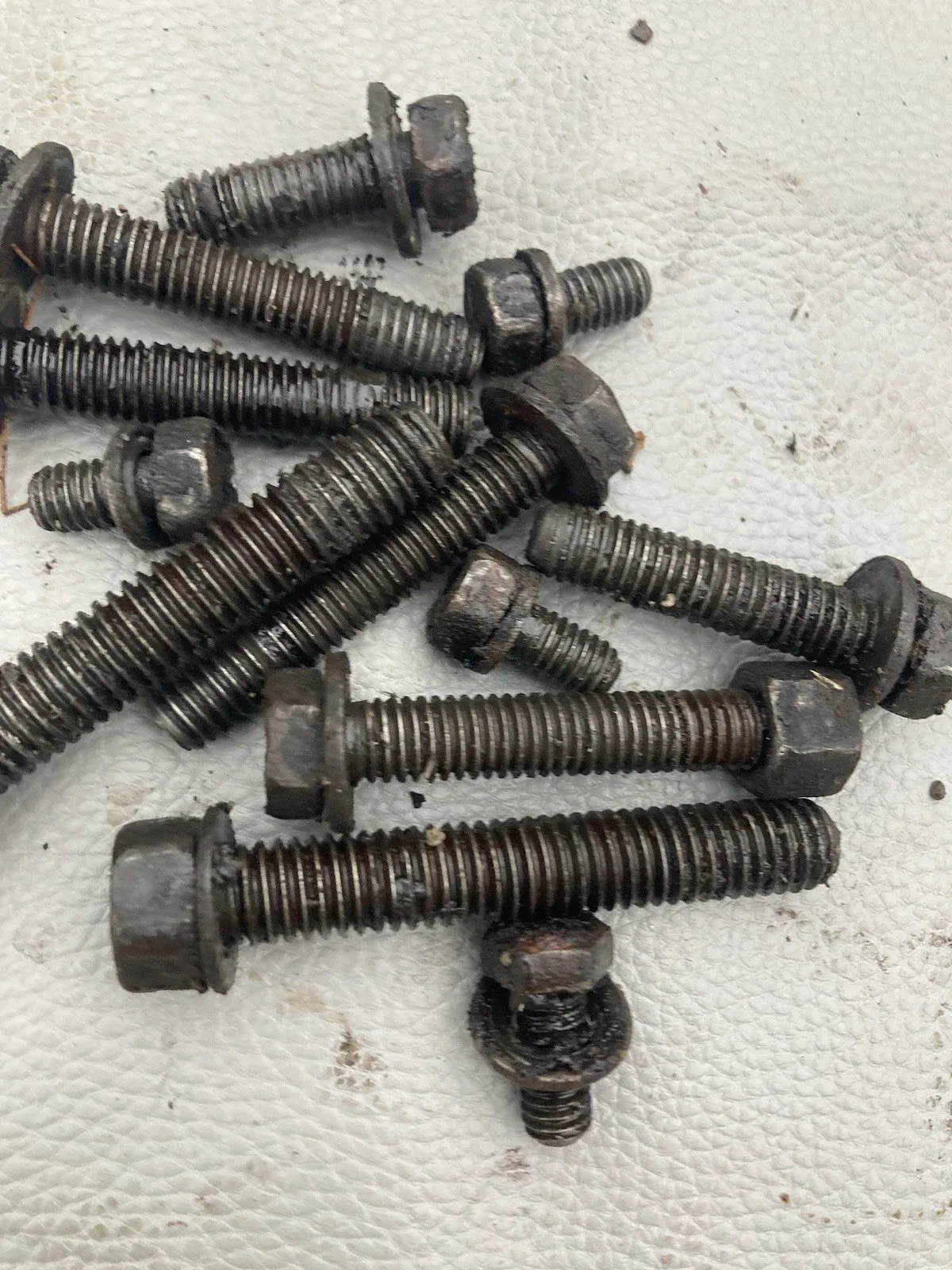 Jeep Wrangler YJ Bell Housing BOLTS 87-90 Automatic 4.2L Transmission Bolts OEM image 4