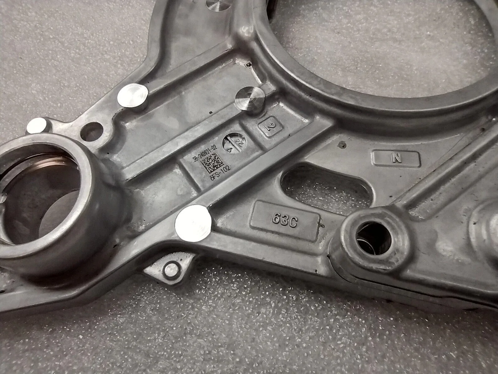 2014-2021 Honda Civic Non-Turbo CVT Manual Valve Assembly w Stator Shaft Flange image 2