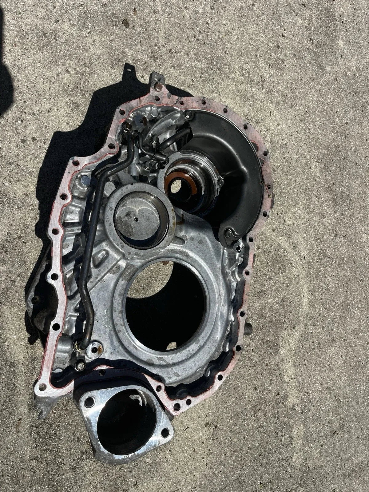 2015-2018 Audi Q3 FWD Automatic Transmission Bell Housing 09M321107 OEM image 2