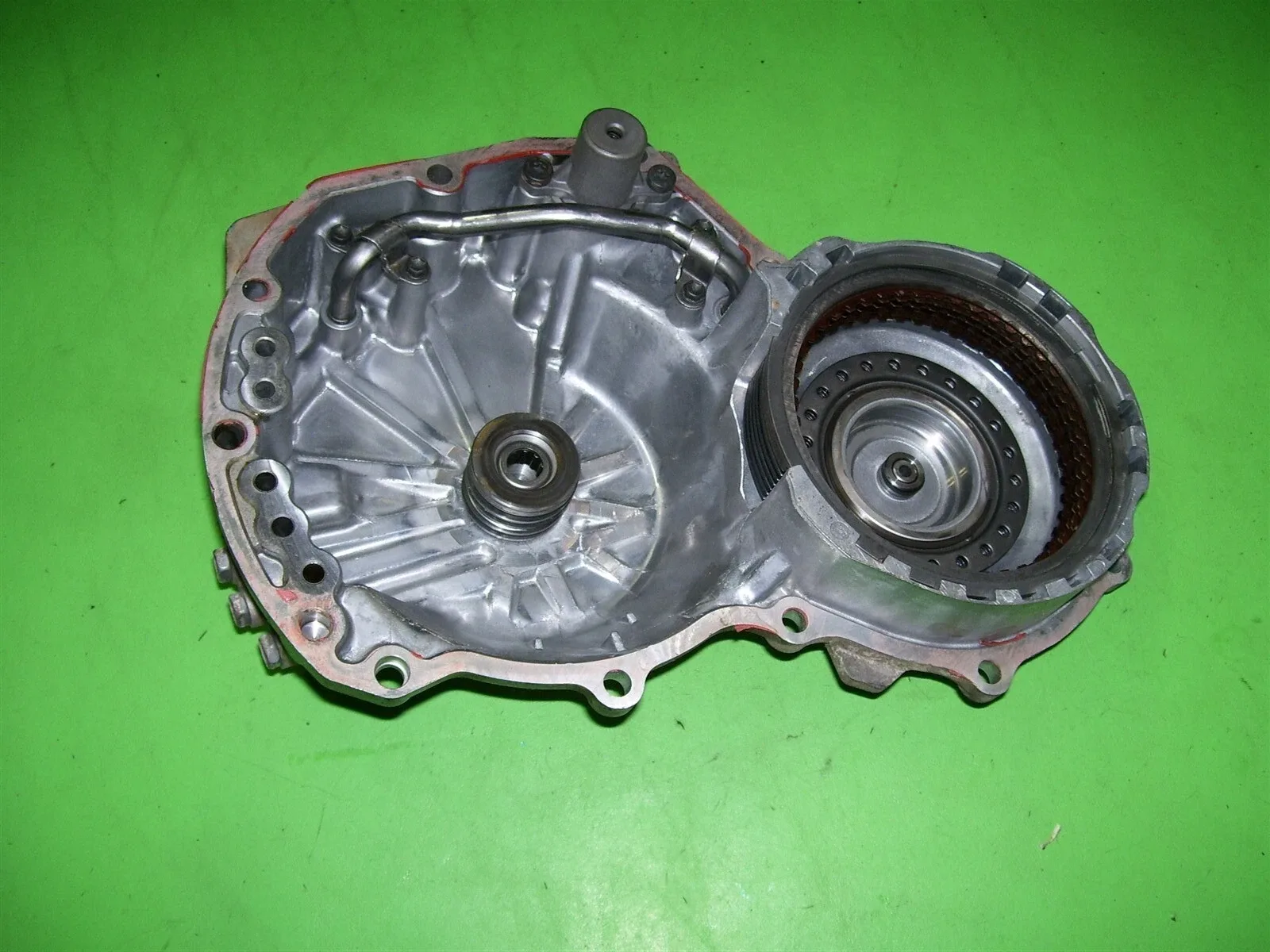 08 SAAB 9-3 Turbo AUTOMATIC TRANSMISSION End Cover Gearbox Case image 2