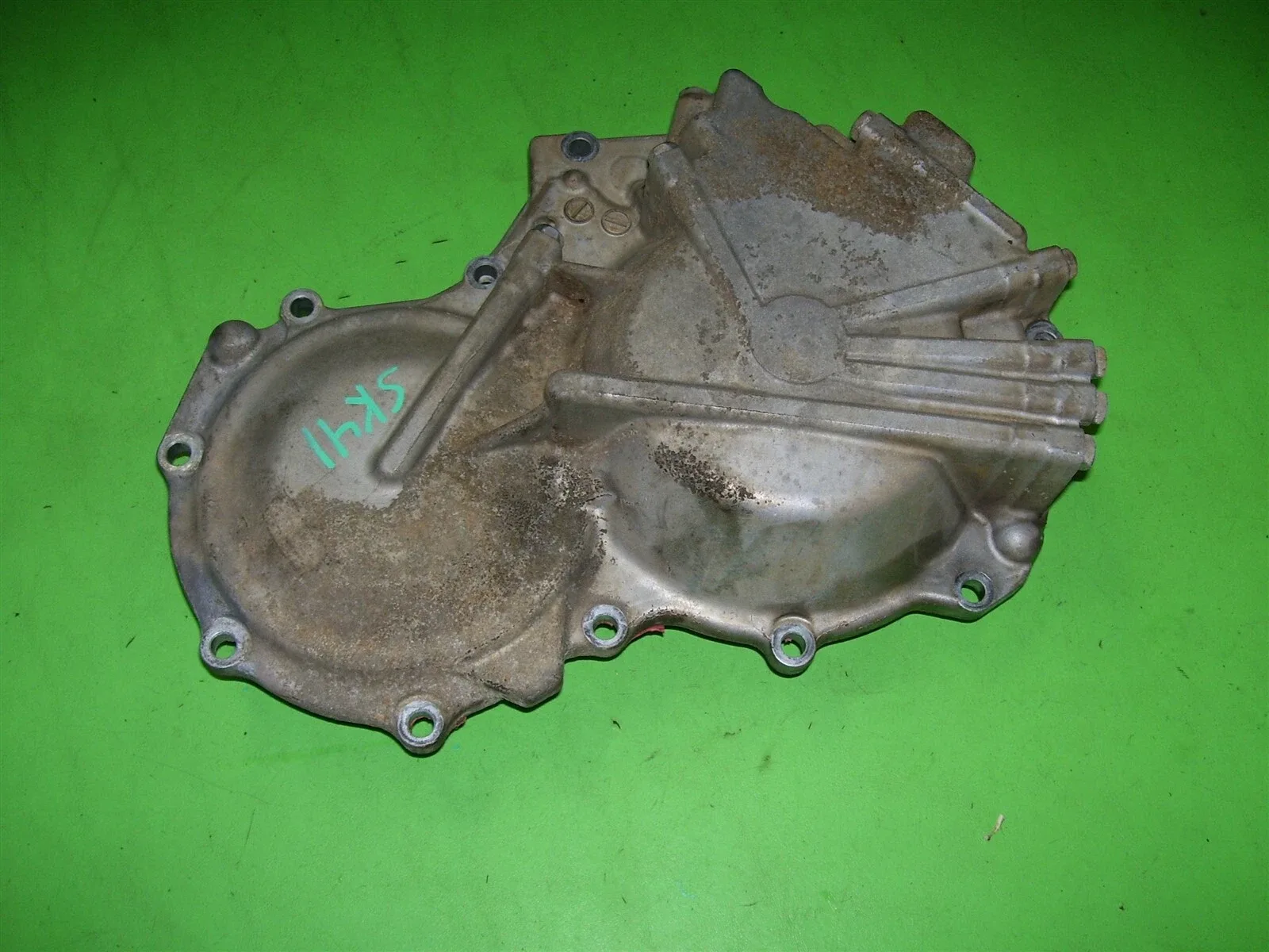 08 SAAB 9-3 Turbo AUTOMATIC TRANSMISSION End Cover Gearbox Case image 4