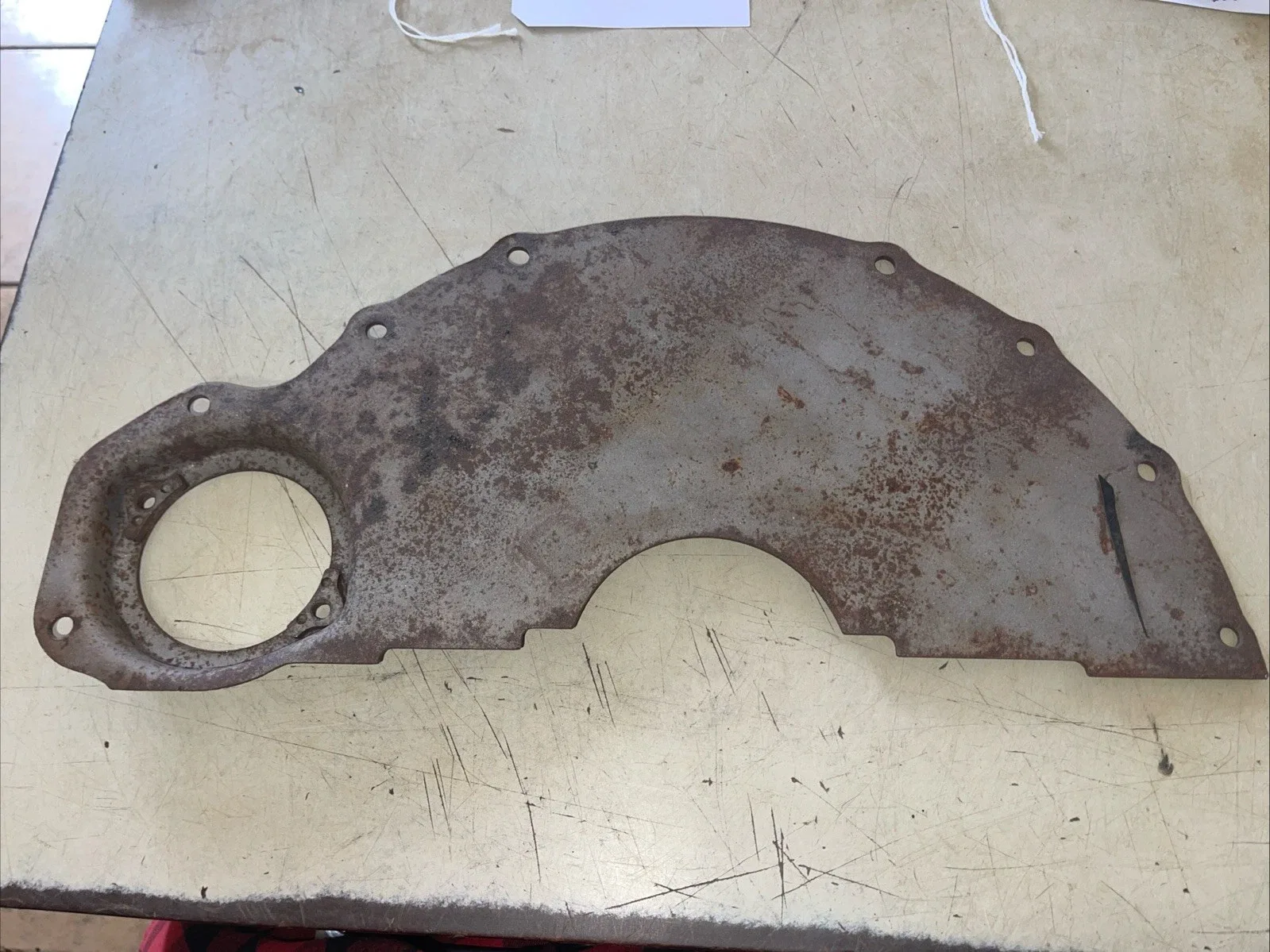 1950 Ford Clutch Bell Housing Inspection Cover Plate ONLY