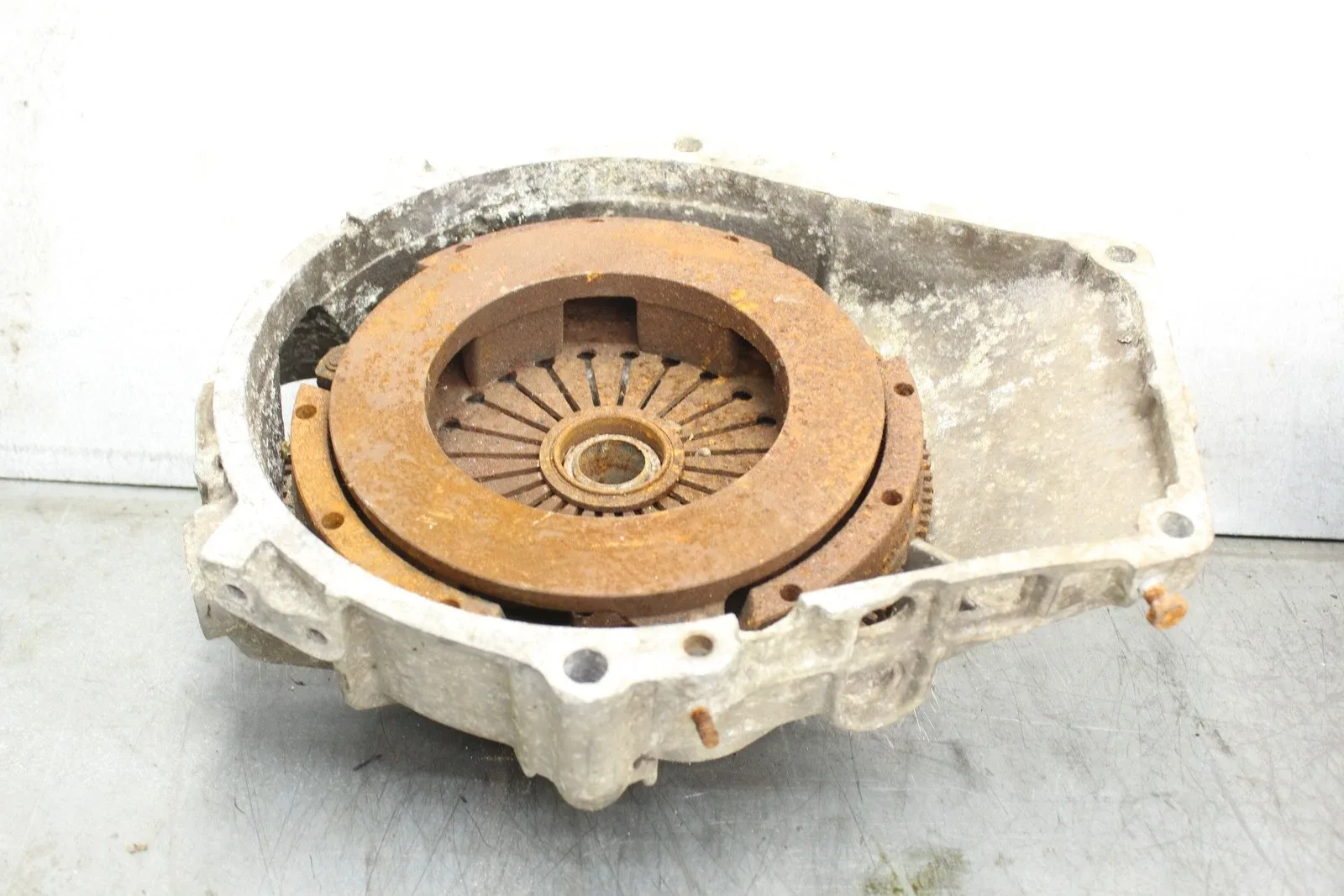 Porsche 924S 944 Manual Bell Housing Clutch Flywheel Cover OEM 83-91 LM98