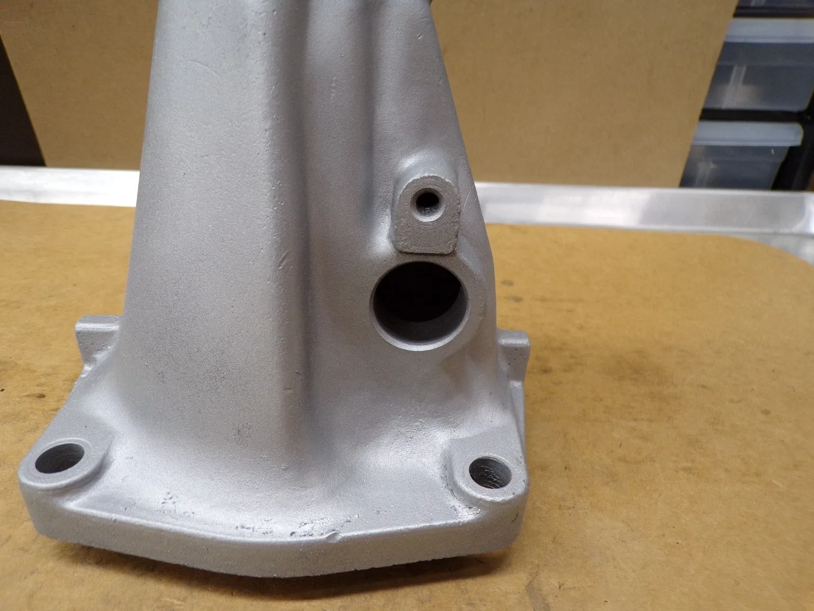 TH 350 Tail Housing, 6 Inch New Seal & Heavy Duty Bushing image 4