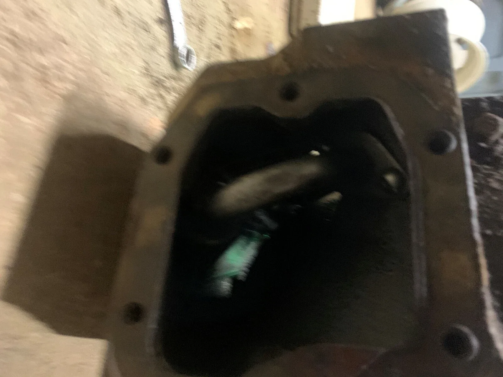 1957 Chevrolet Power Guild transmission bell housing image 3