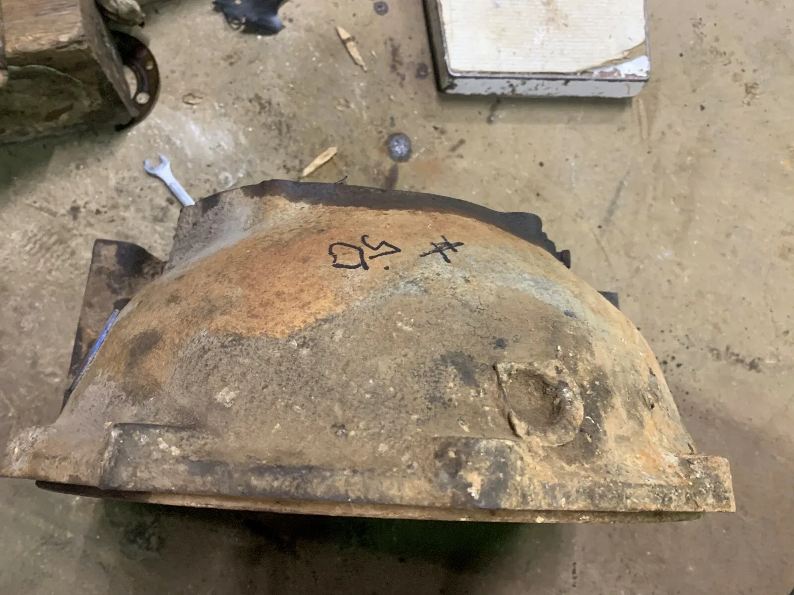 1957 Chevrolet Power Guild transmission bell housing