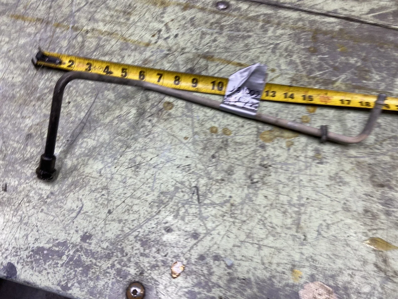 02-09 Trailblazer Right Passenger Side Transmission Cooler Line image 2