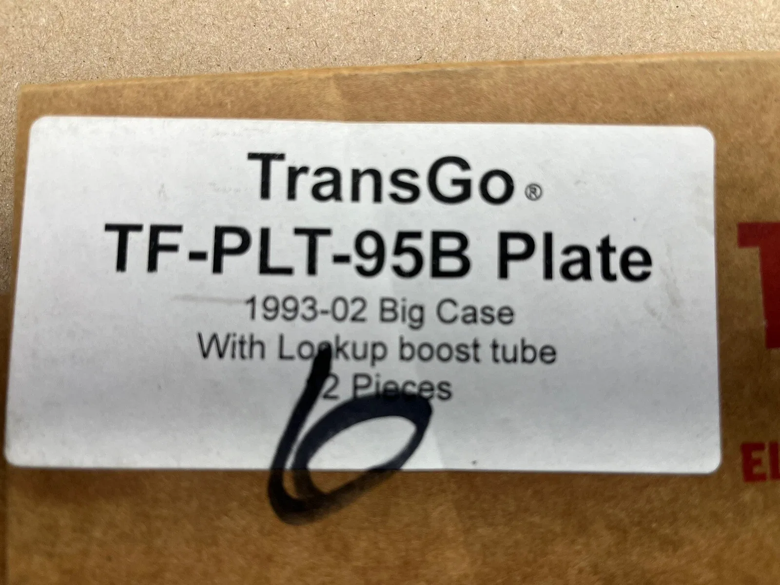 1993-2004 Chrysler 46/47RE & RH Valve Body Plate TF-PLT-95B image 2