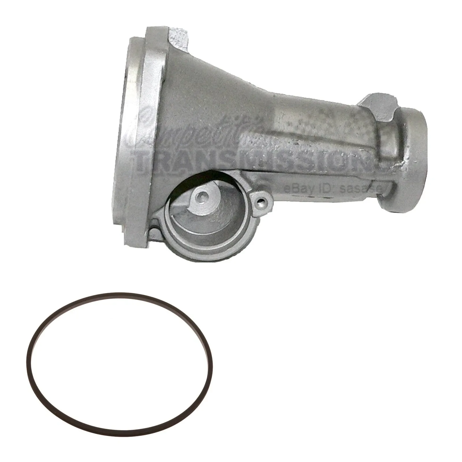 700R4 4L60E 2wd Tail Housing Large Speedo 4 Bolt with New Bushing, Seal & O-ring