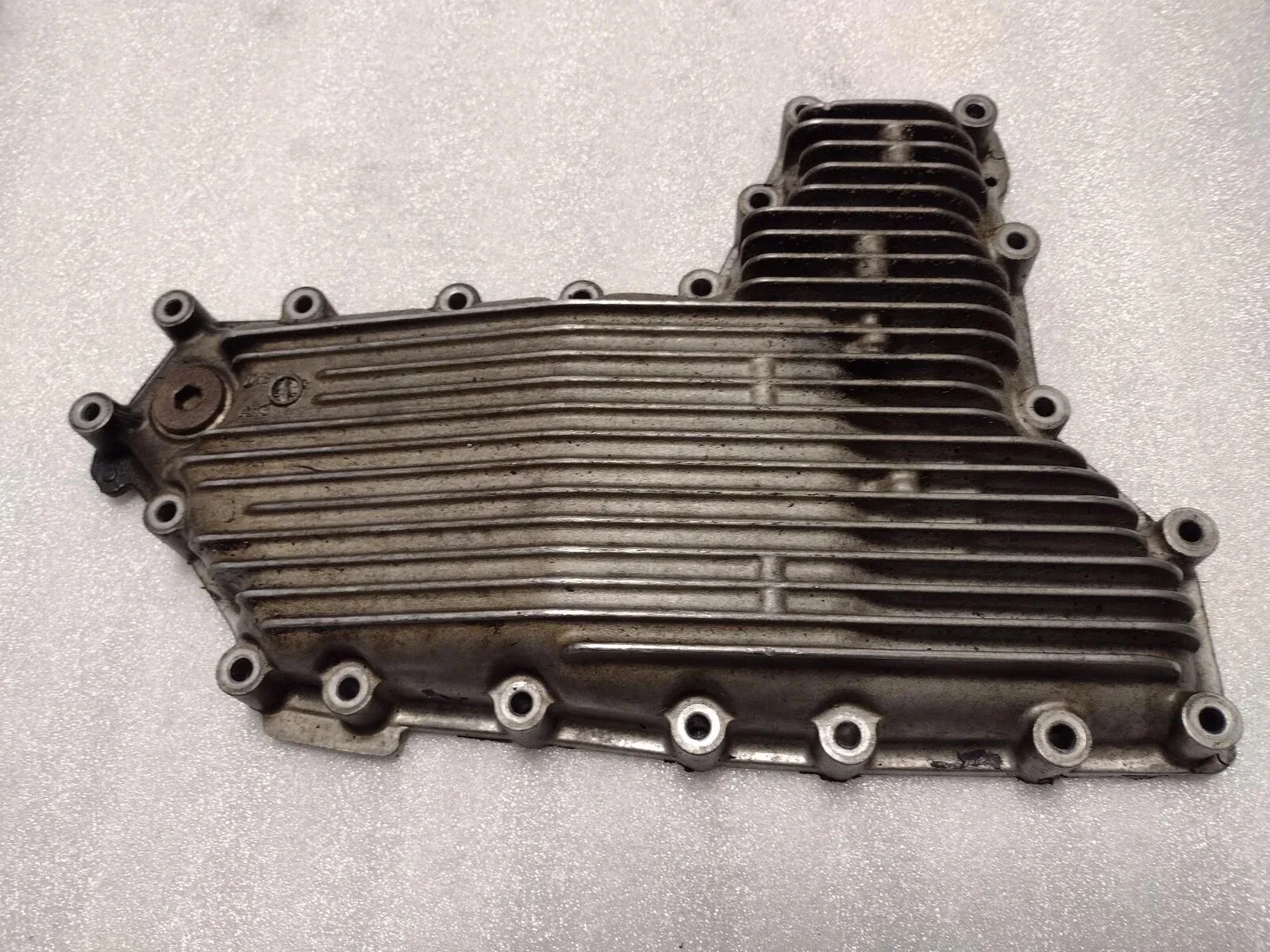 Transmission Oil Pan Nissan 3.5L CVT RE0F09A JF010E 2008-2015 Aluminum image 2