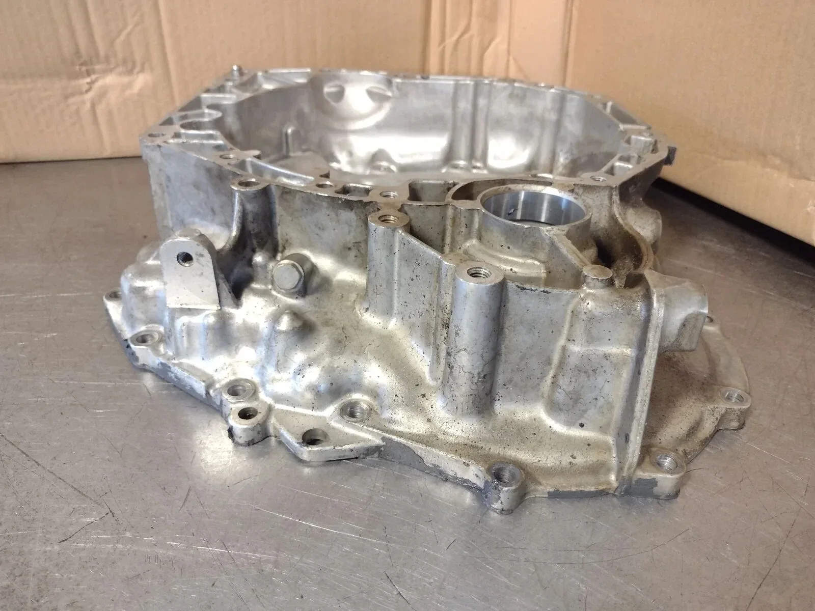 JF015E CVT7 RE0F11A Torque Converter Bell Housing 2013-2019 Nissan Versa 1.6L image 4