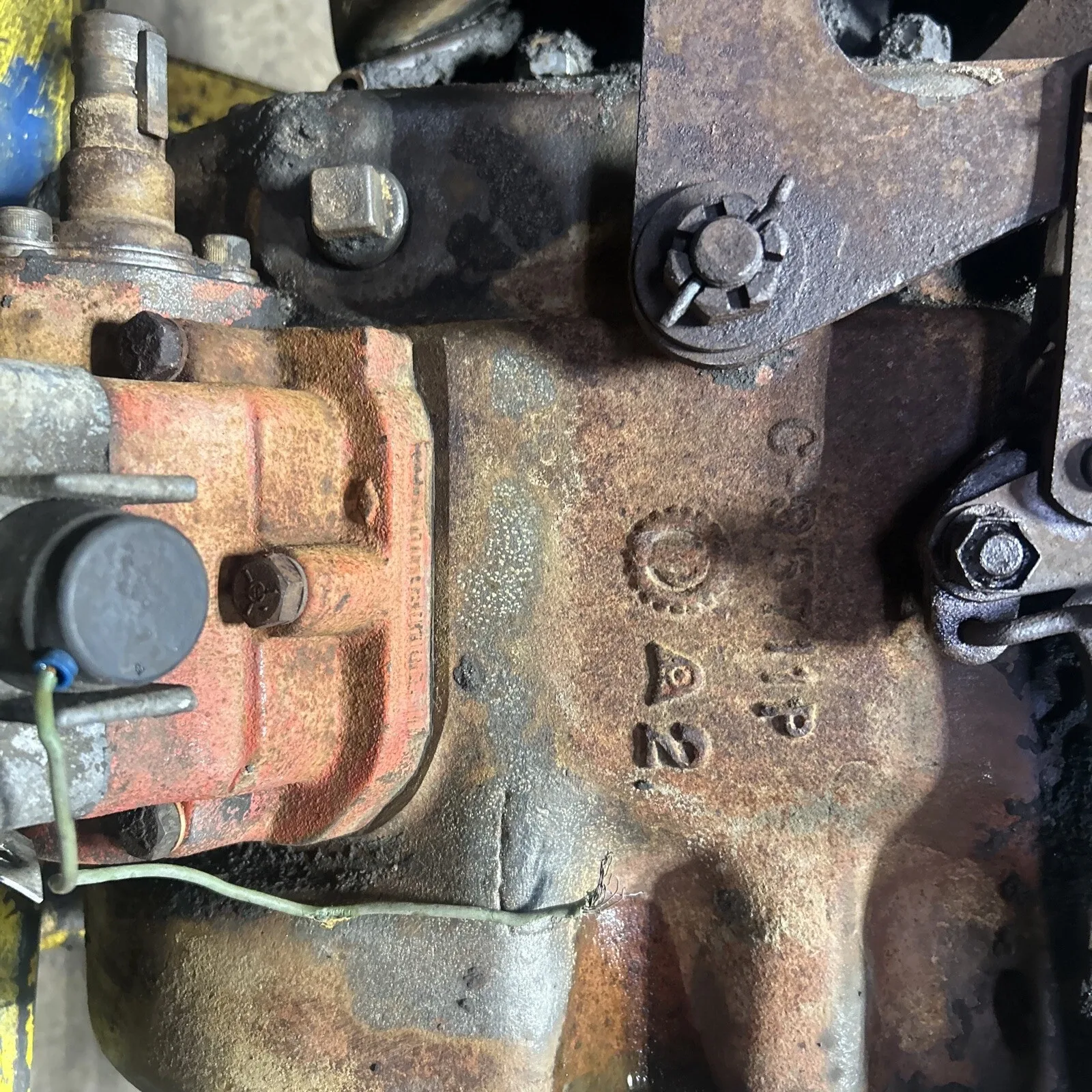 Ford NP435 C-95711 Transmission A2 4 speed Ford Fe Bell Housing  390fe 428fe image 2