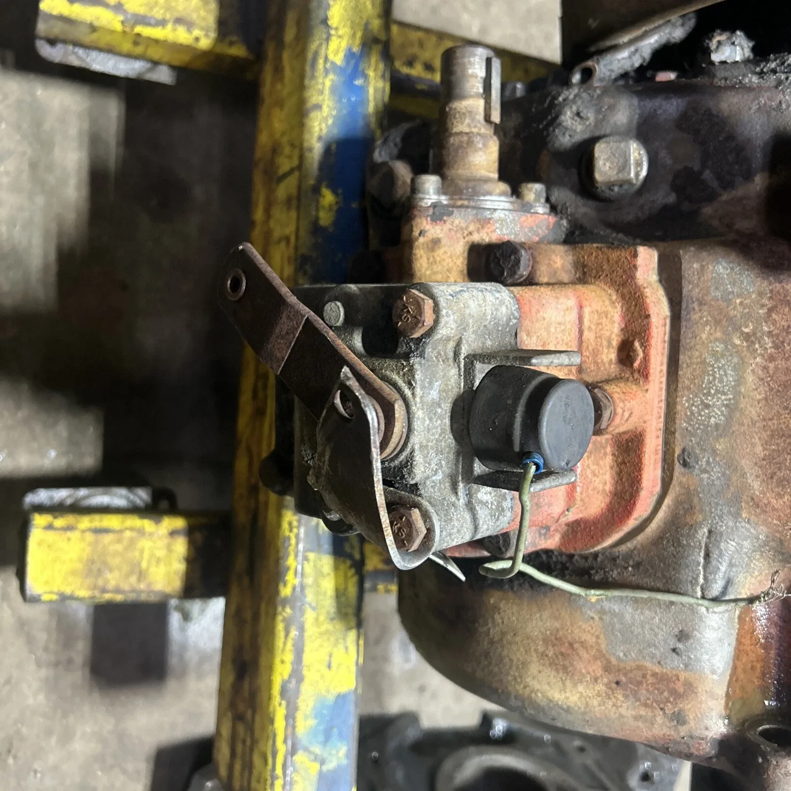 Ford NP435 C-95711 Transmission A2 4 speed Ford Fe Bell Housing  390fe 428fe image 3