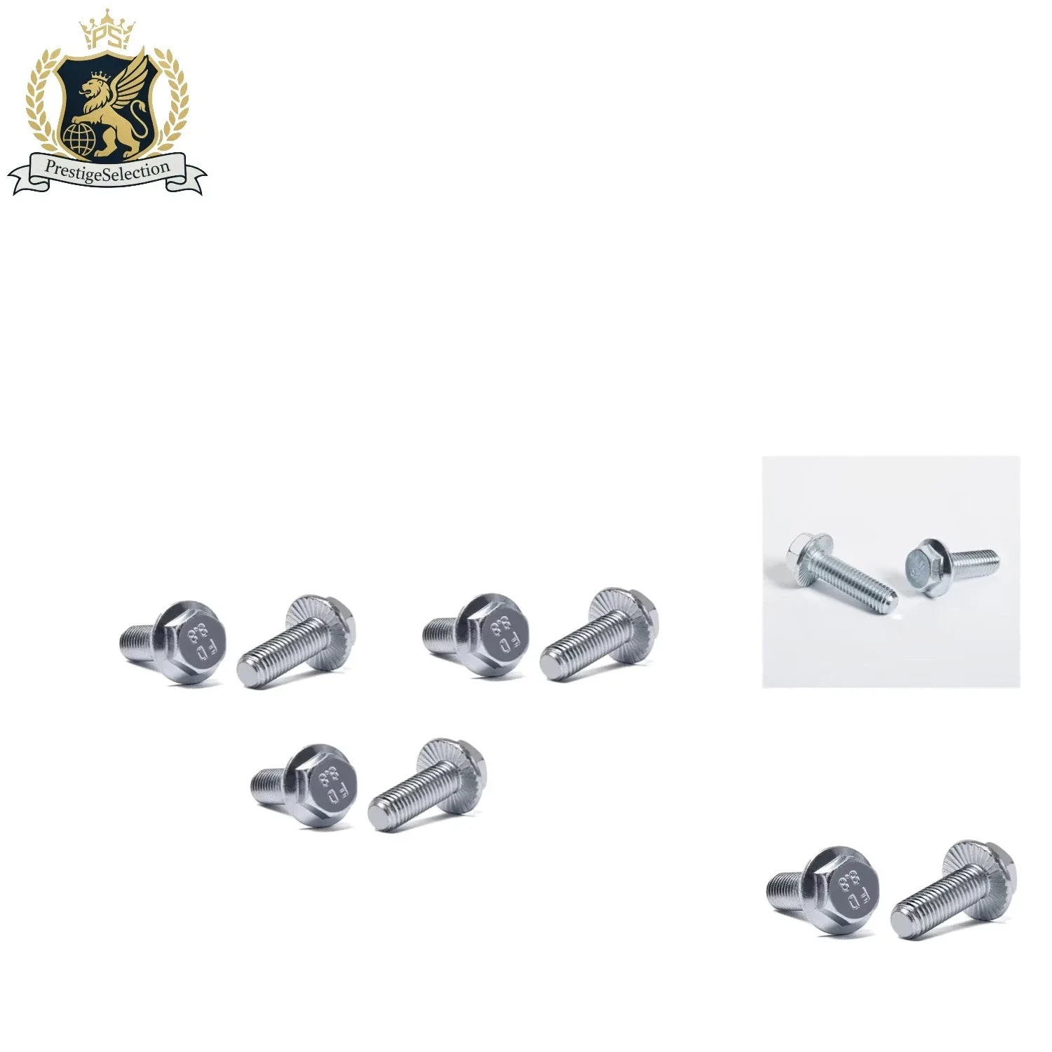 Heavy-Duty Transmission to Engine Bolts for SBC BBC - 6-Piece Bell Housing Set