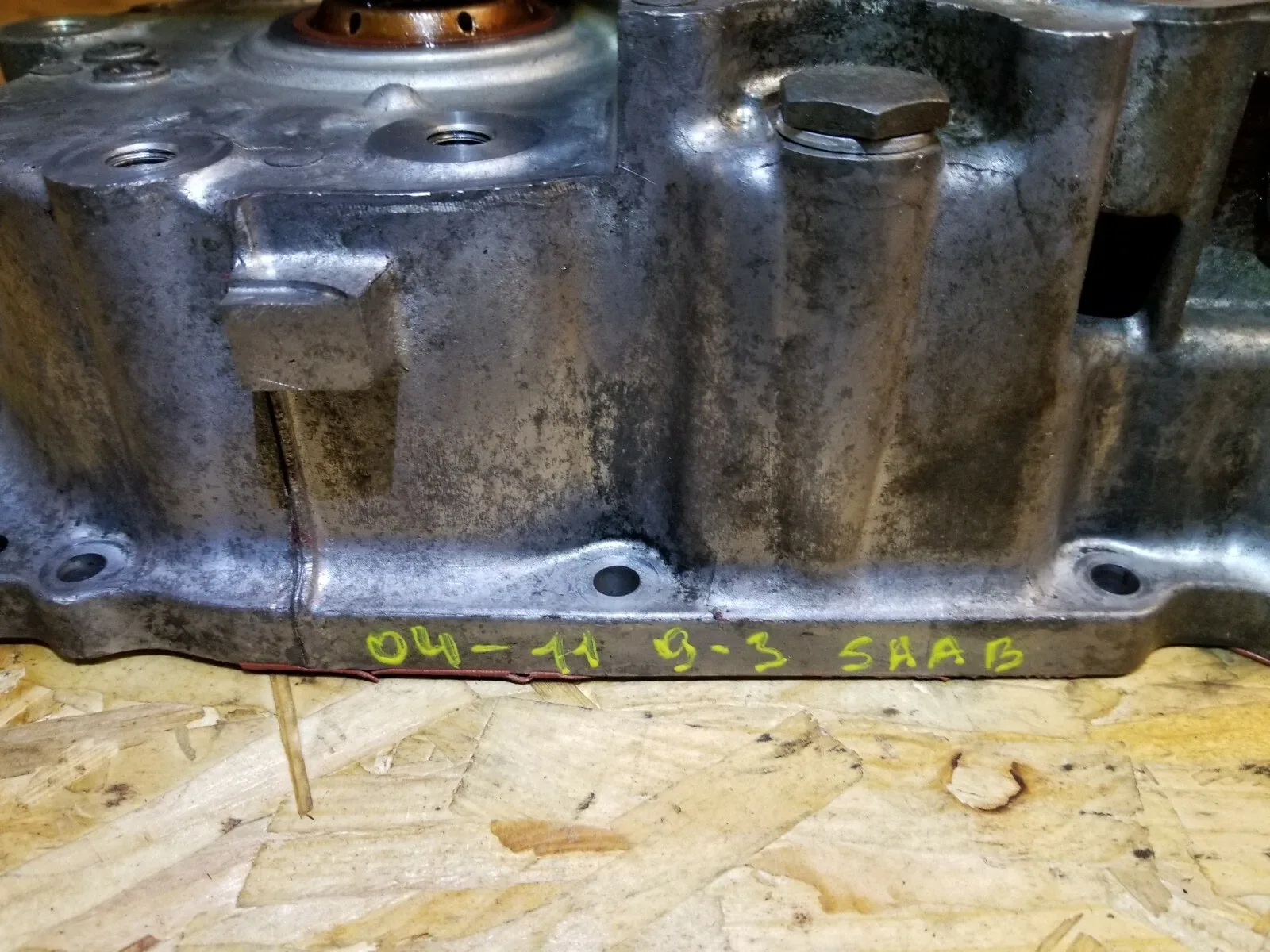 2008 Saab 9-3 Automatic Transmission Bell Housing OEM image 3