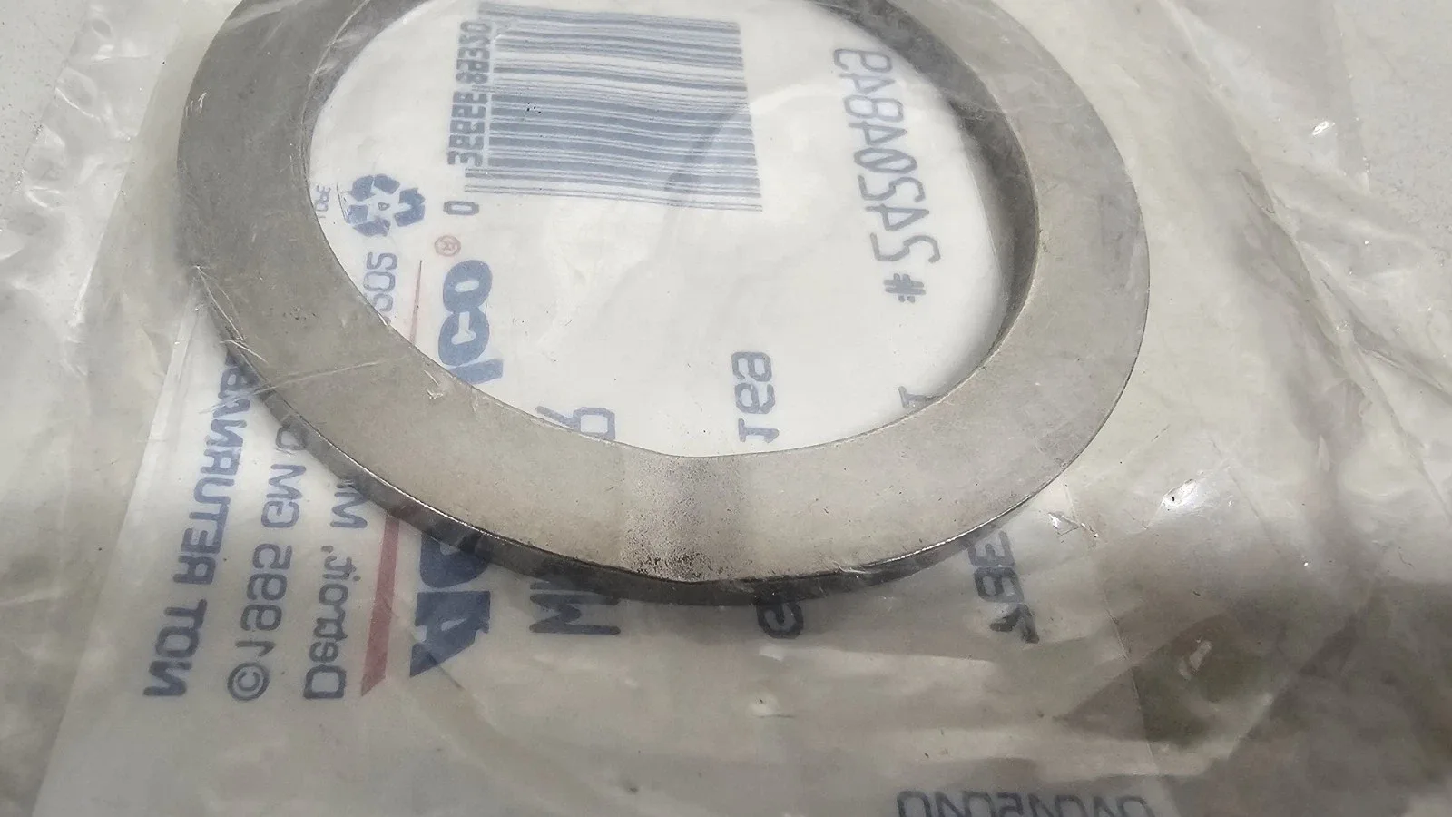 GENUINE GM 24204849 AUTO TRANS Input Clutch Housing Green Thrust Washer 4T65E image 2
