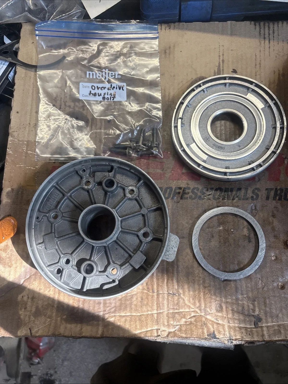 47RH Automatic Overdrive Piston / Housing 1994 12 Valve Dodge Ram Cummins Diesel