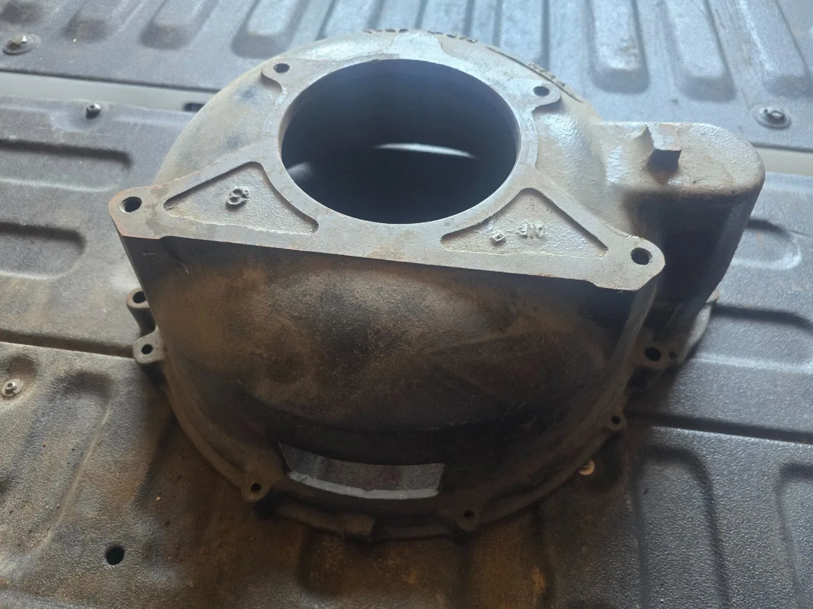 1955 1956 57 58 Ford Ford-O-Matic 3 Sp Auto Transmission Bell Housing PAR-7975-A image 2