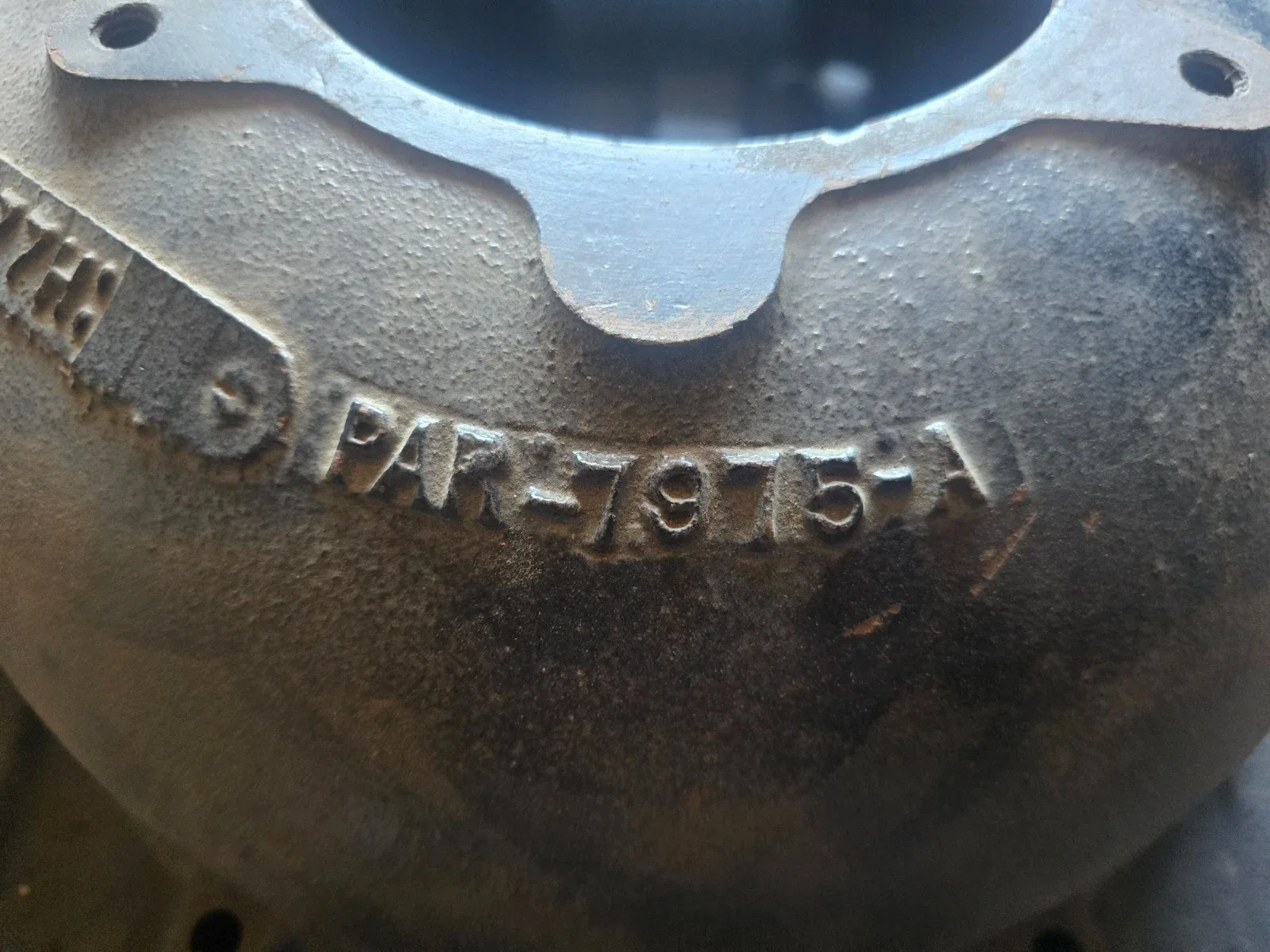 1955 1956 57 58 Ford Ford-O-Matic 3 Sp Auto Transmission Bell Housing PAR-7975-A image 3