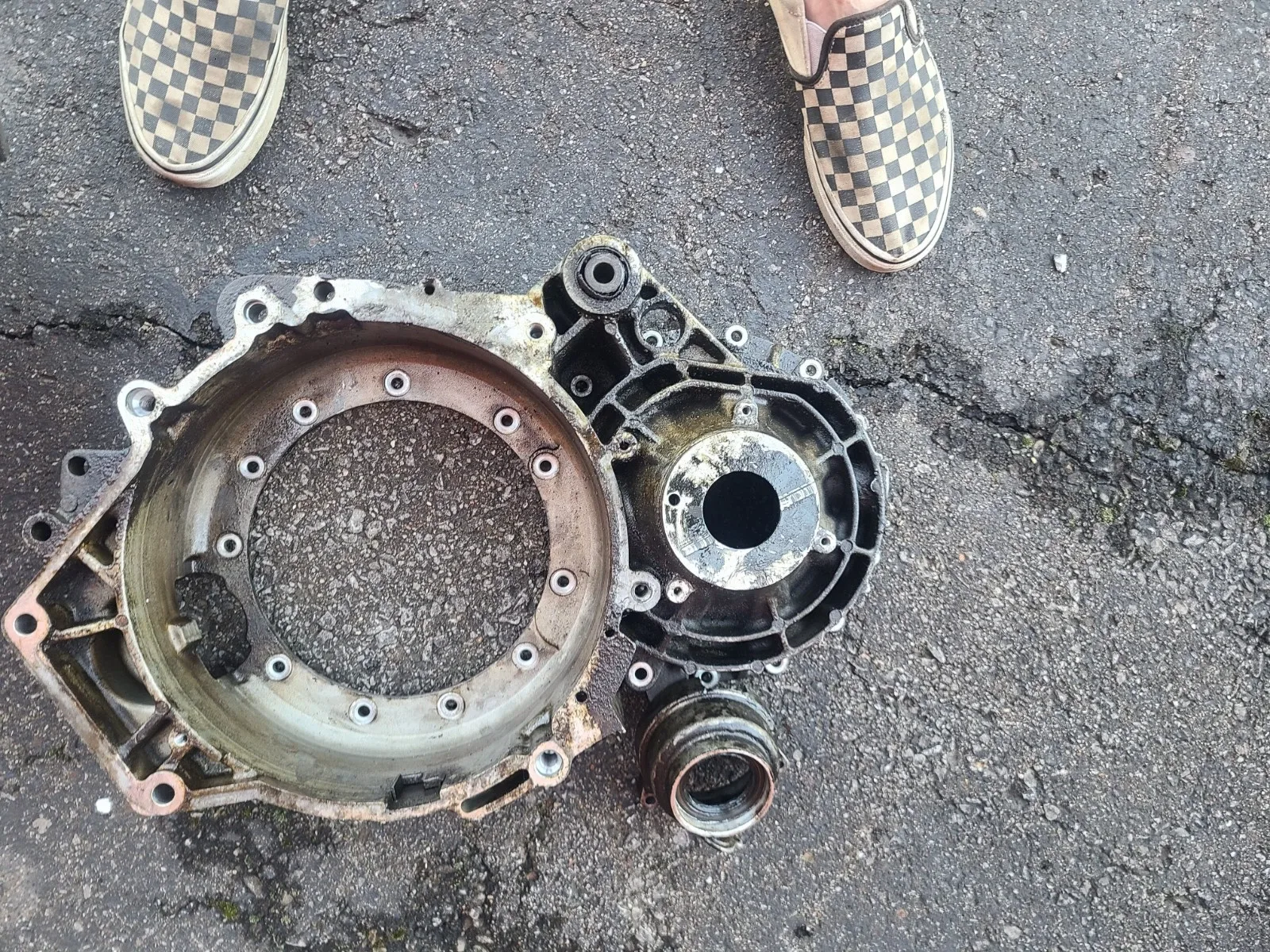 VW RIALTA EUROVAN TRANSMISSION HOUSING 01P #2 image 4