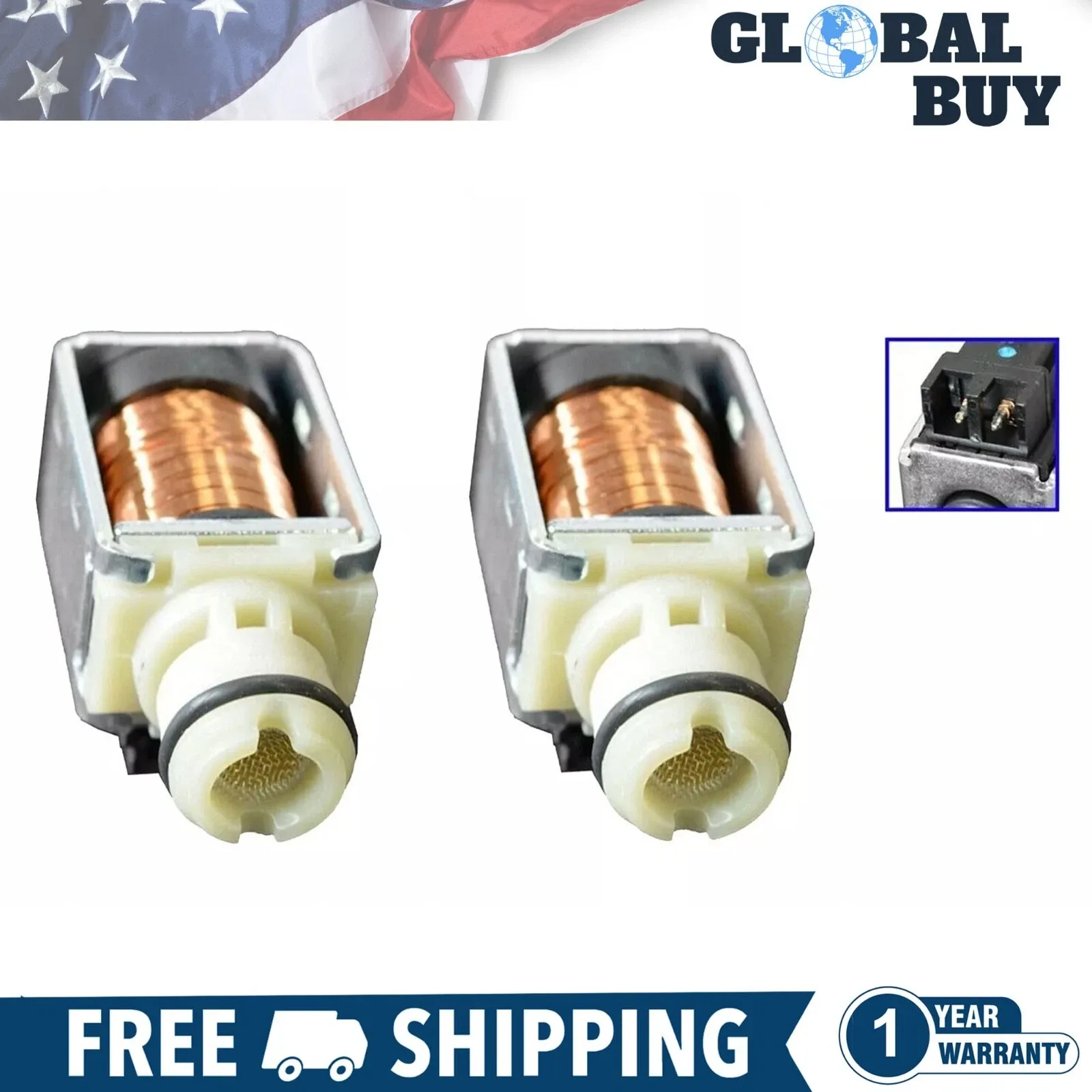 1989-2013 Buick/Chevy/GMC/Cadillac Automatic Transmission Shift Solenoid Set TRP00089
