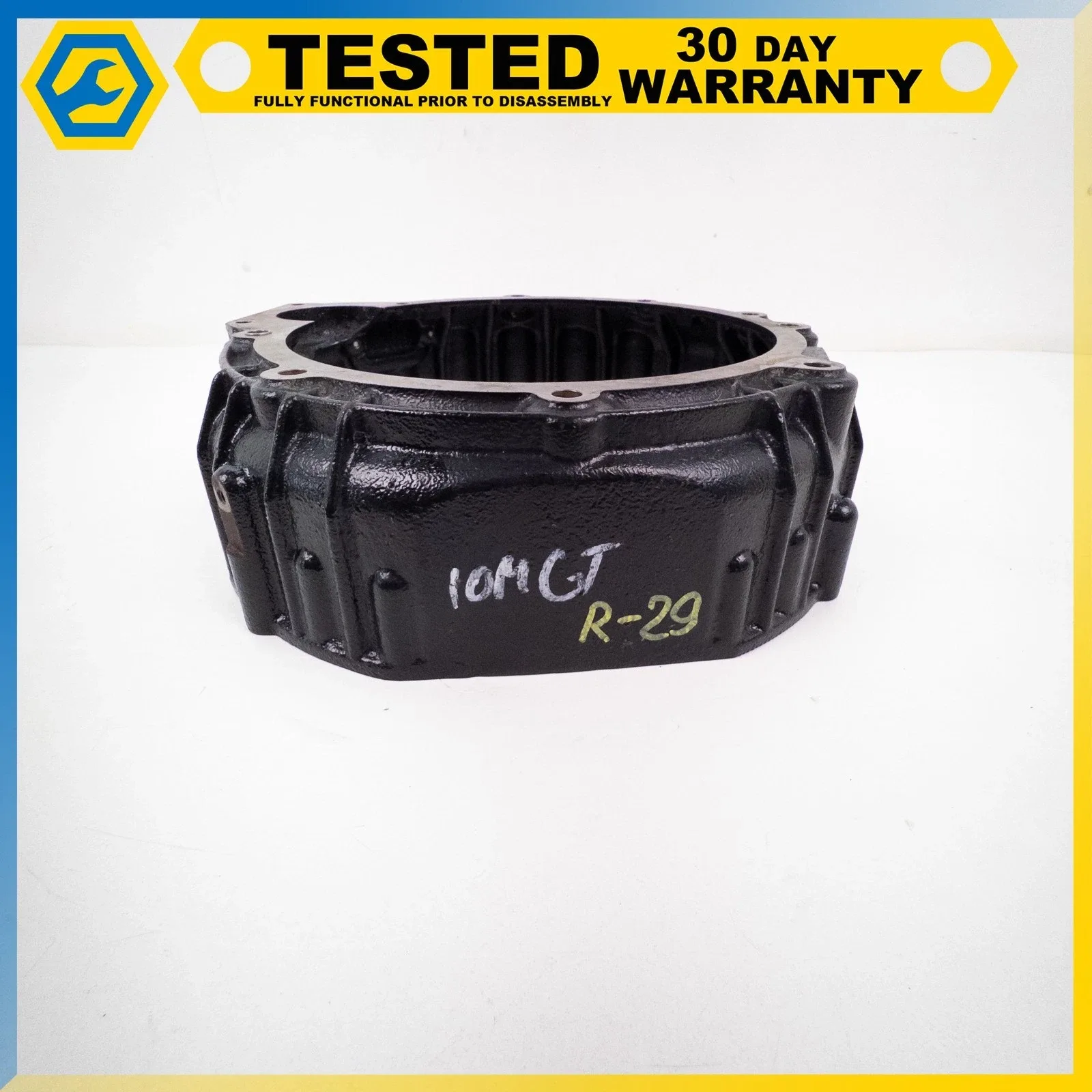 08-19 MASERATI GRANTURISMO AUTOMATIC TRANSMISSION TORQUE CONVERTOR HOUSING OEM image 4