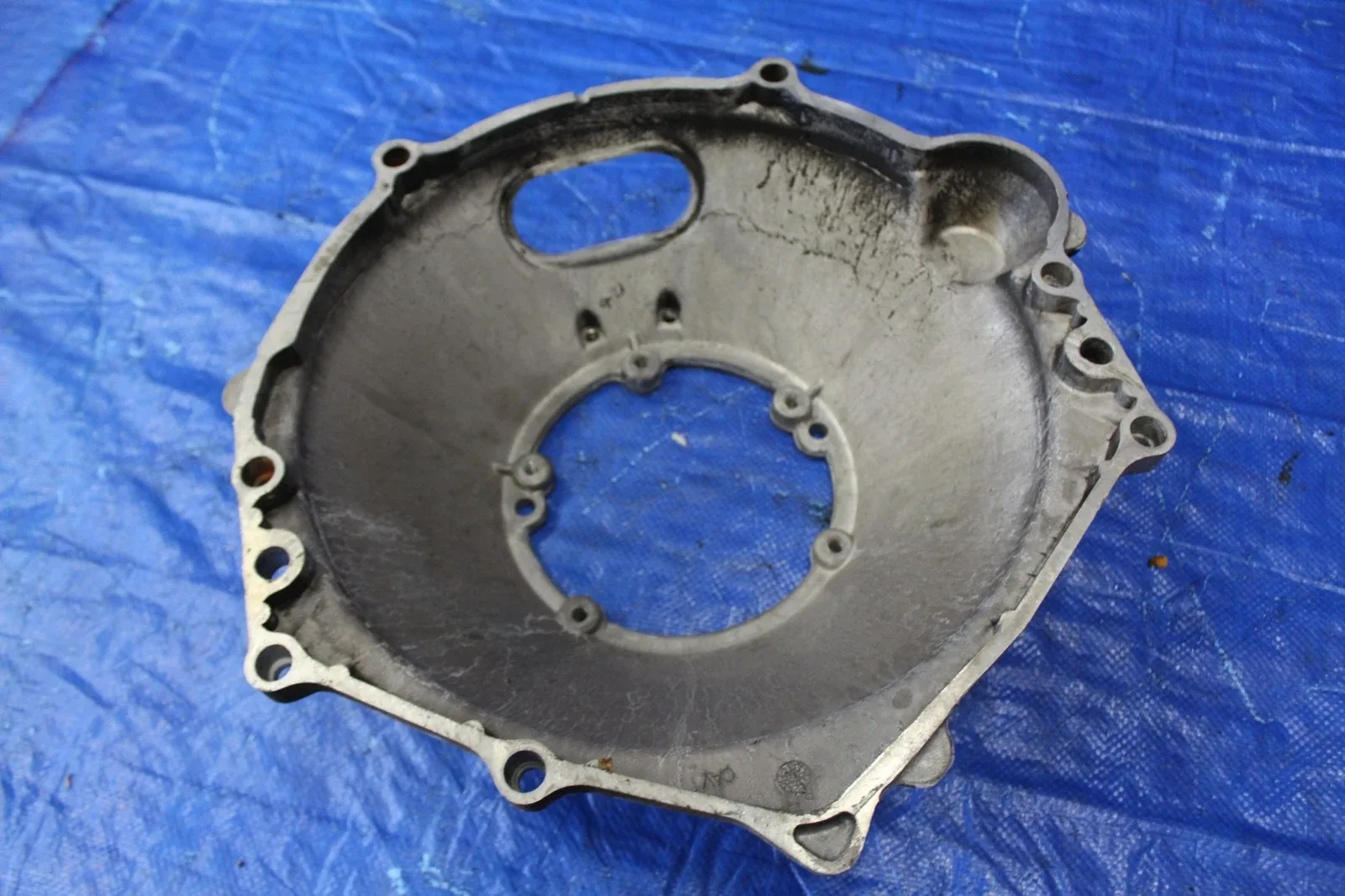 2005 CHEVROLET CORVETTE C6 COUPE OEM FACTORY FLYWHEEL BELL HOUSING LS2 #1022 image 3