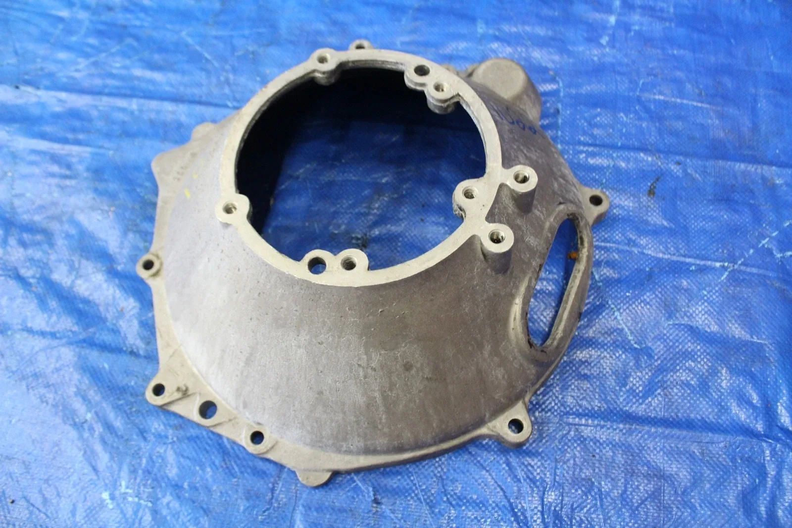 2005 CHEVROLET CORVETTE C6 COUPE OEM FACTORY FLYWHEEL BELL HOUSING LS2 #1022