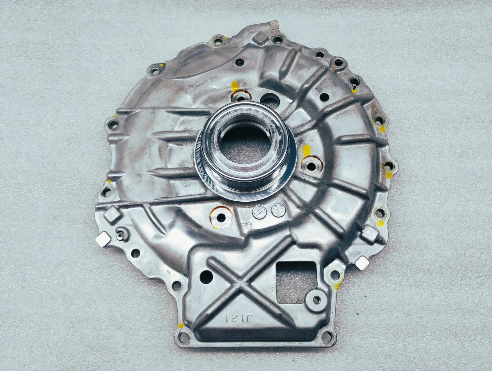 2004-2009 Toyota Prius 1.5L P112 eCVT HSD MG1 Generator Cover Motor Support