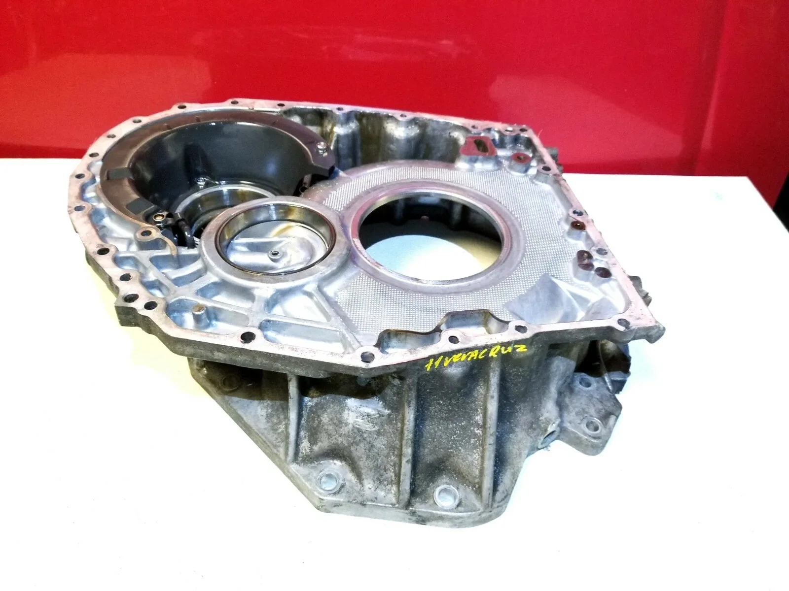 07 08 09 10 11 12 HYUNDAI VERACRUZ AUTOMATIC TRANSMISSION BELL HOUSING OEM image 3